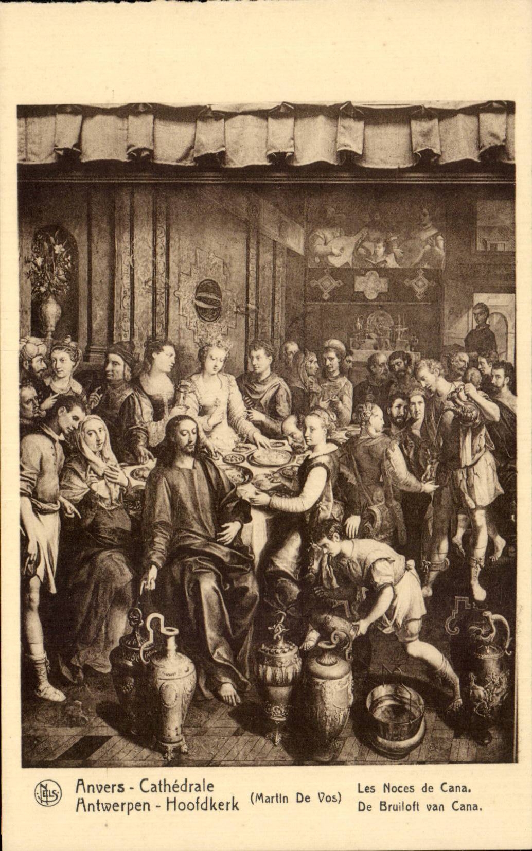 Catedral de CPA Amberes la boda en Cana