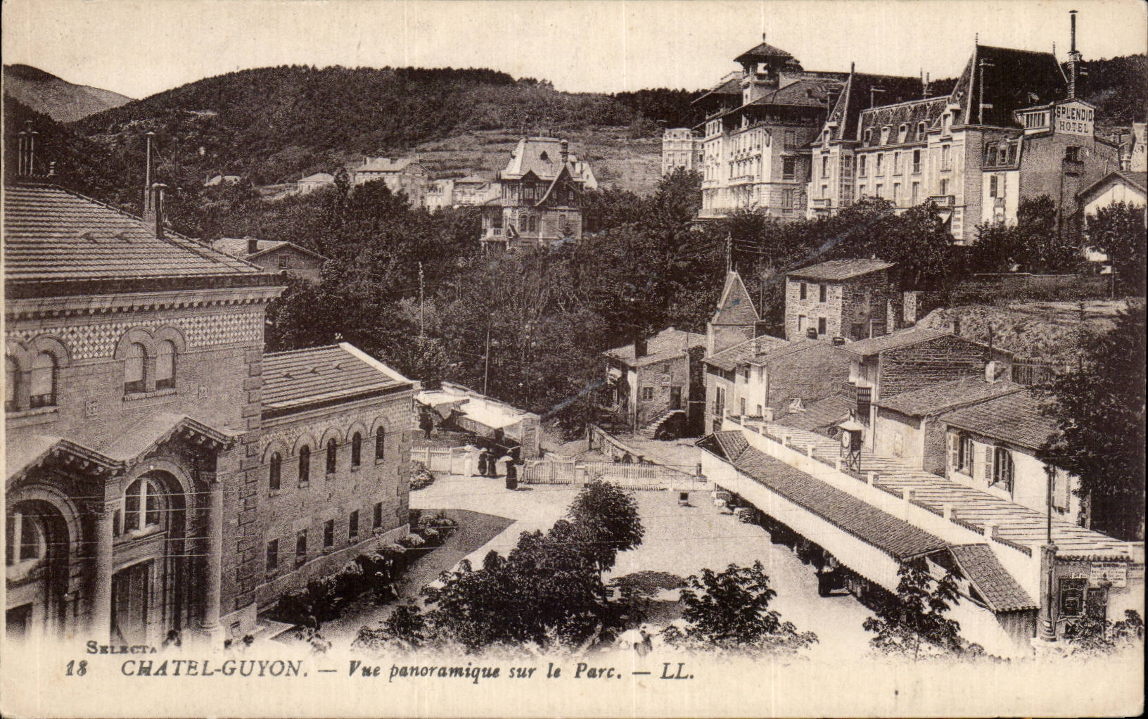 Opinion panorAmica de CPA Chatelguyon sobre el parque