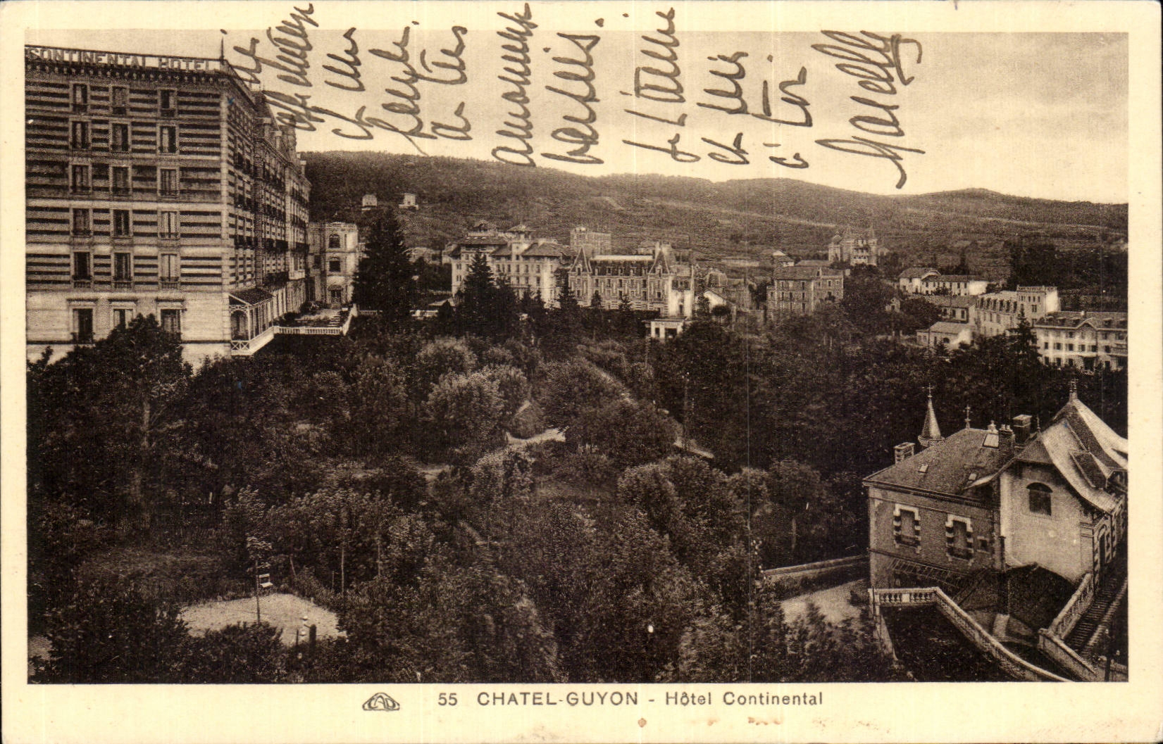 CPA Chatelguyon Continental Hotel