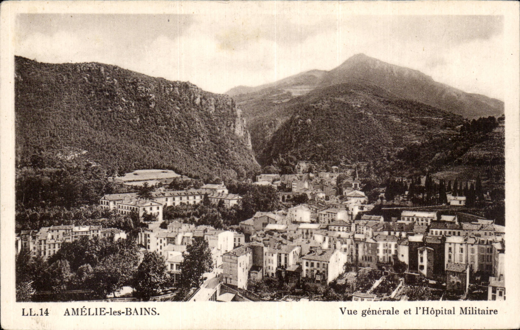 CPA Amelie les Bains View and hospital military