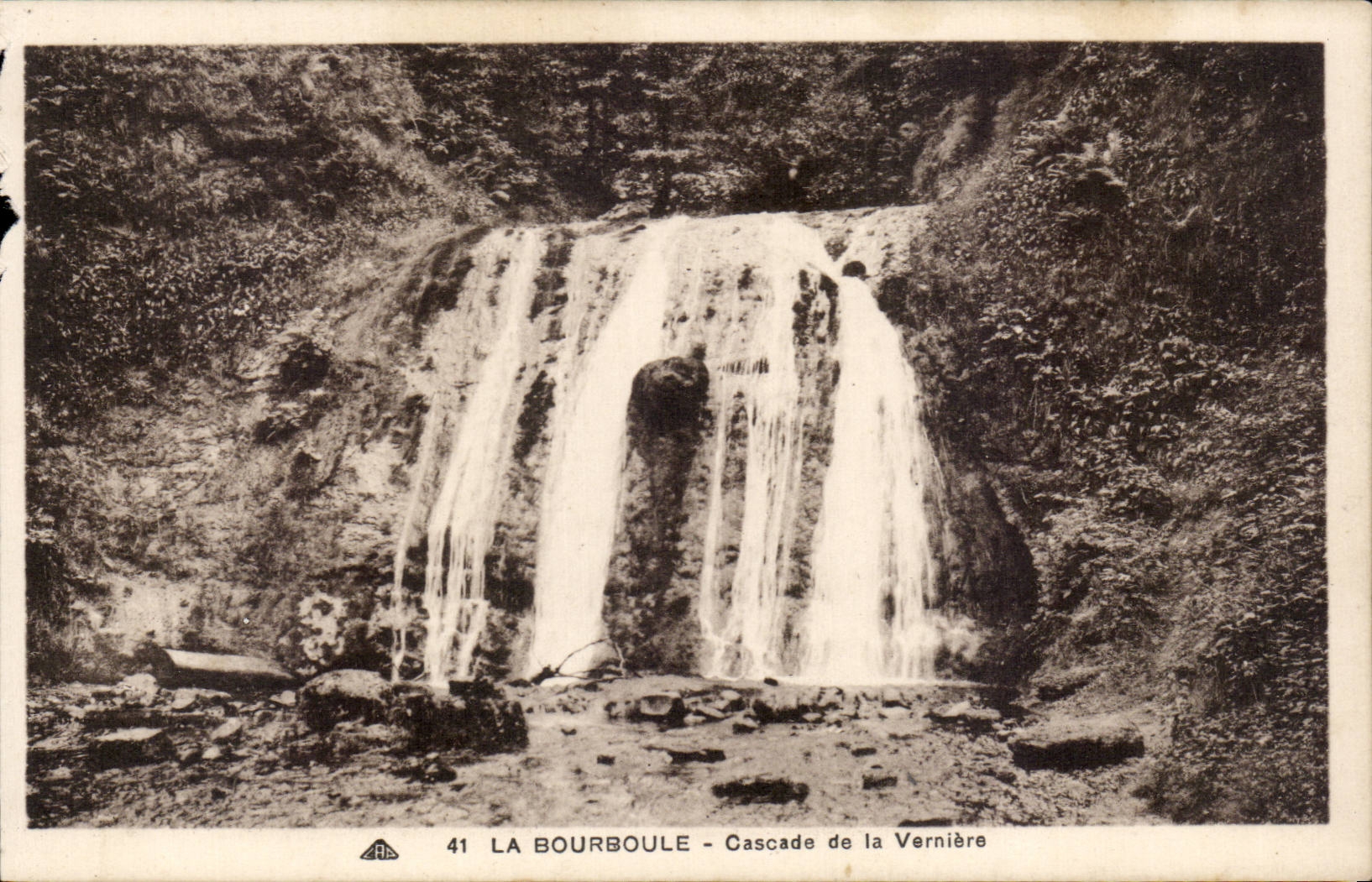 CPA Bourboule Cascades of Verniere