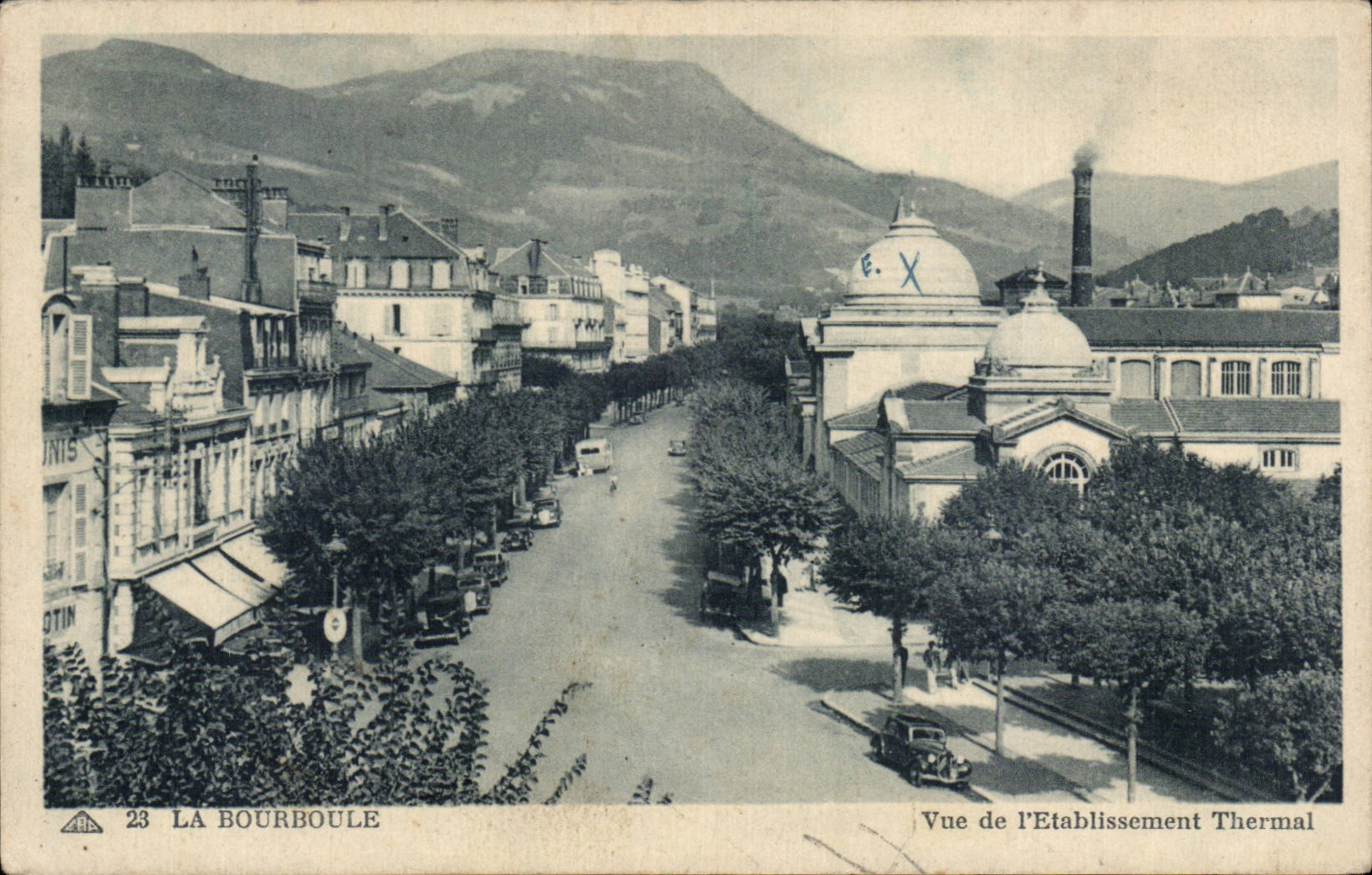 CPA Auvergne Bourboule Seen of hydropathic establishment