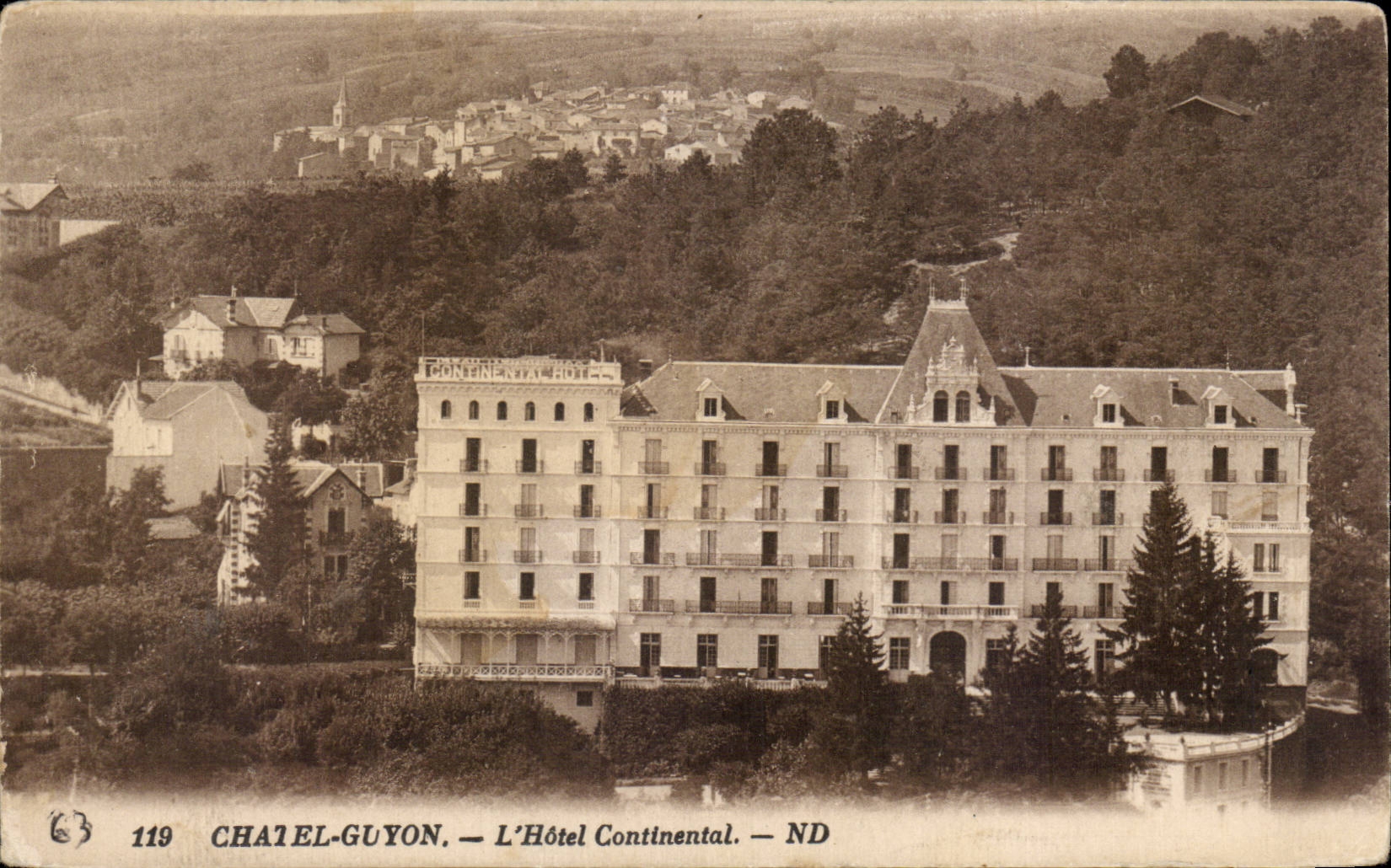 Hotel continental de CPA Auvergne Chatelguyon