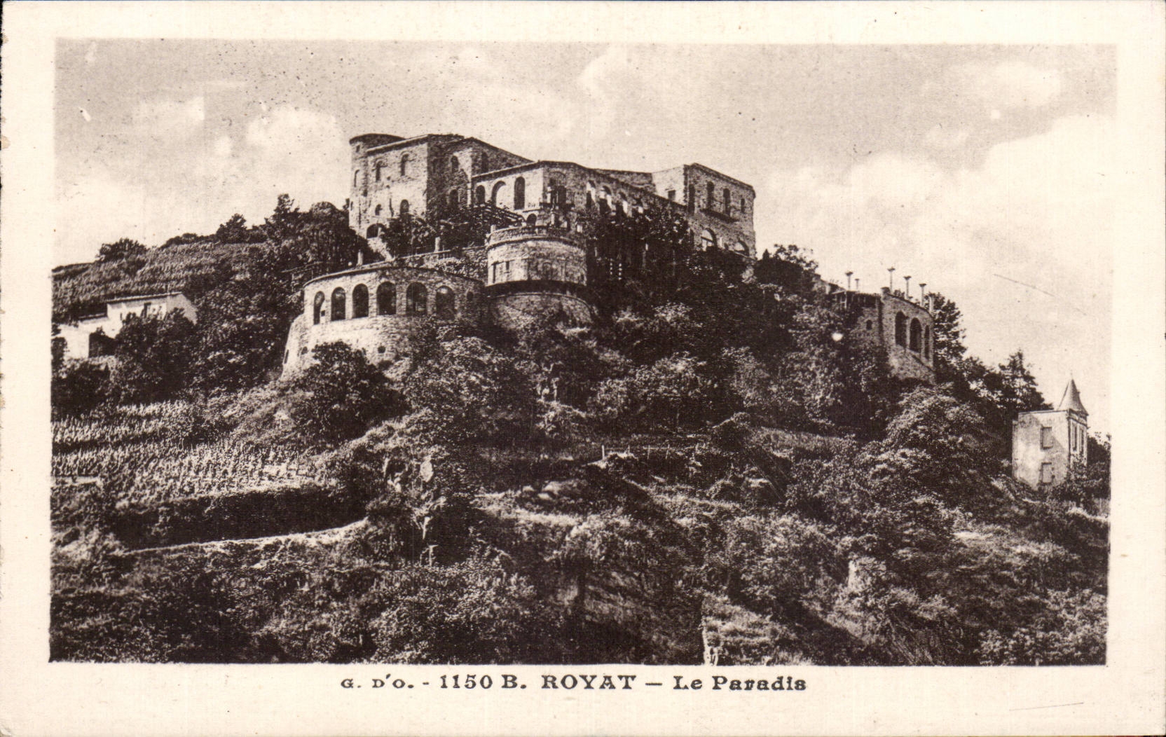 CPA Auvergne Royat the paradise