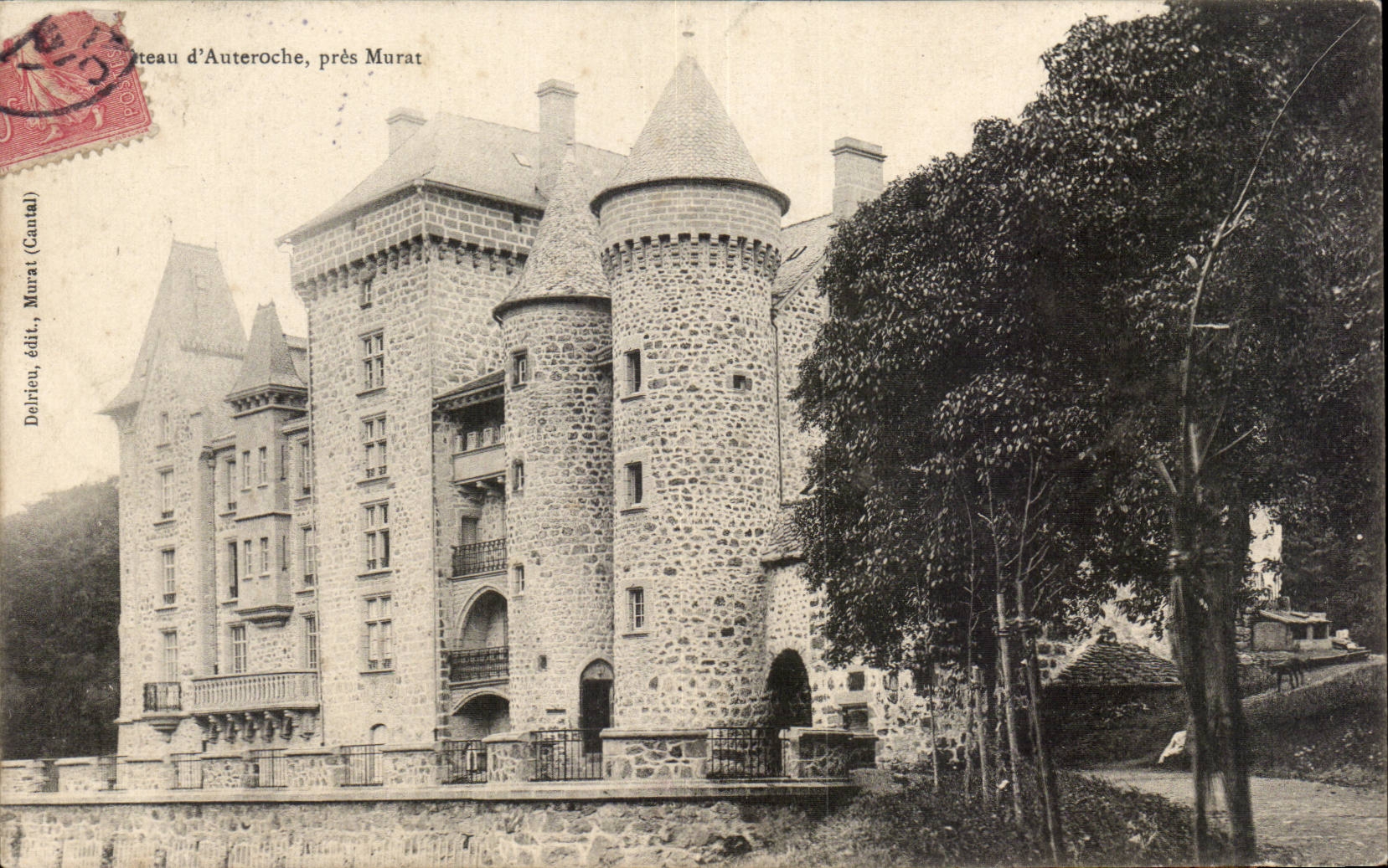 CPA Castle Auteroche close Murat