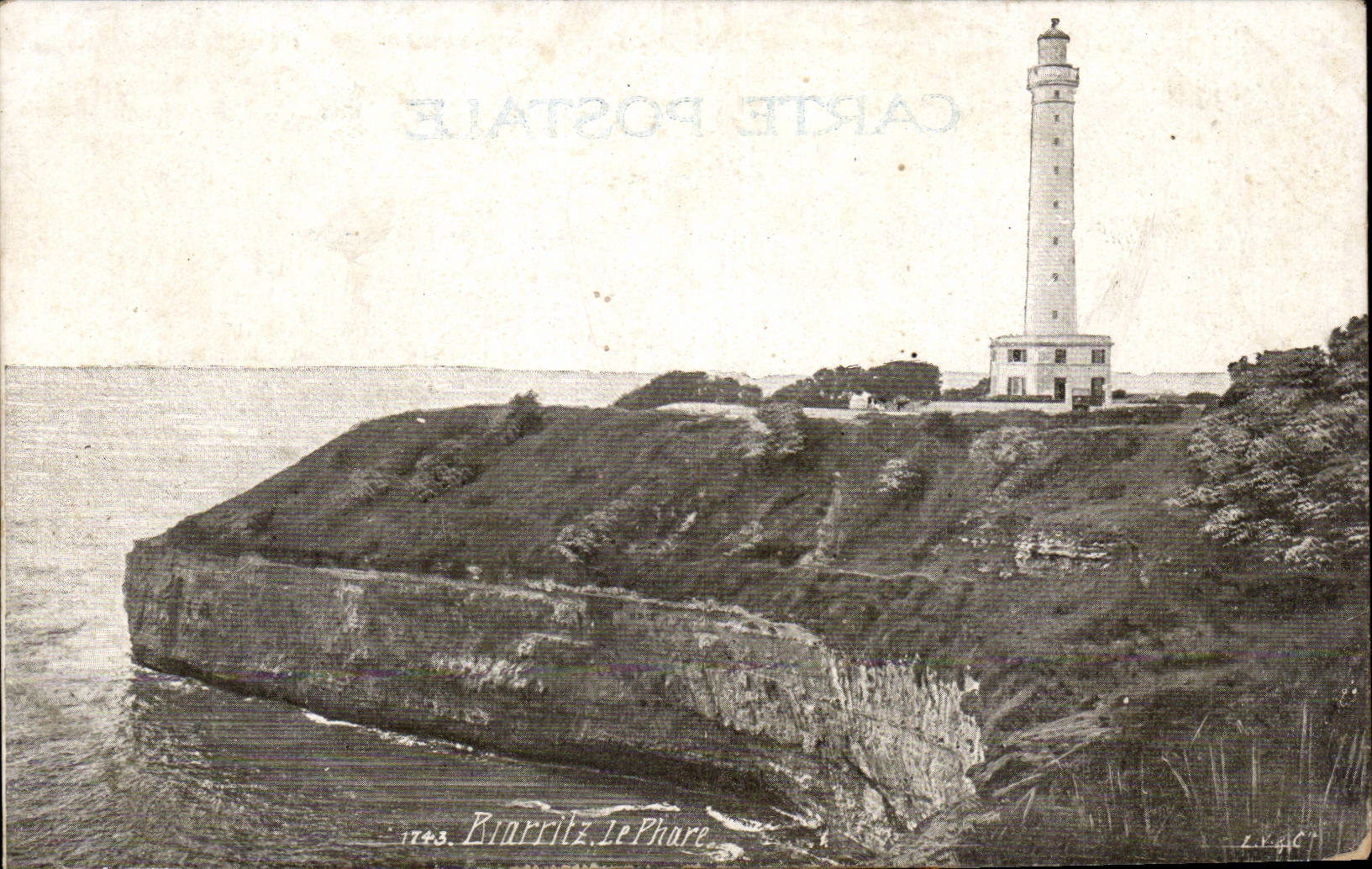 CPA Biarritz Le phare Lighthouse
