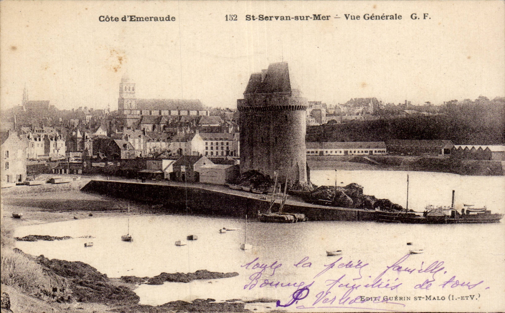 CPA St Servan sur Mer Vue generale