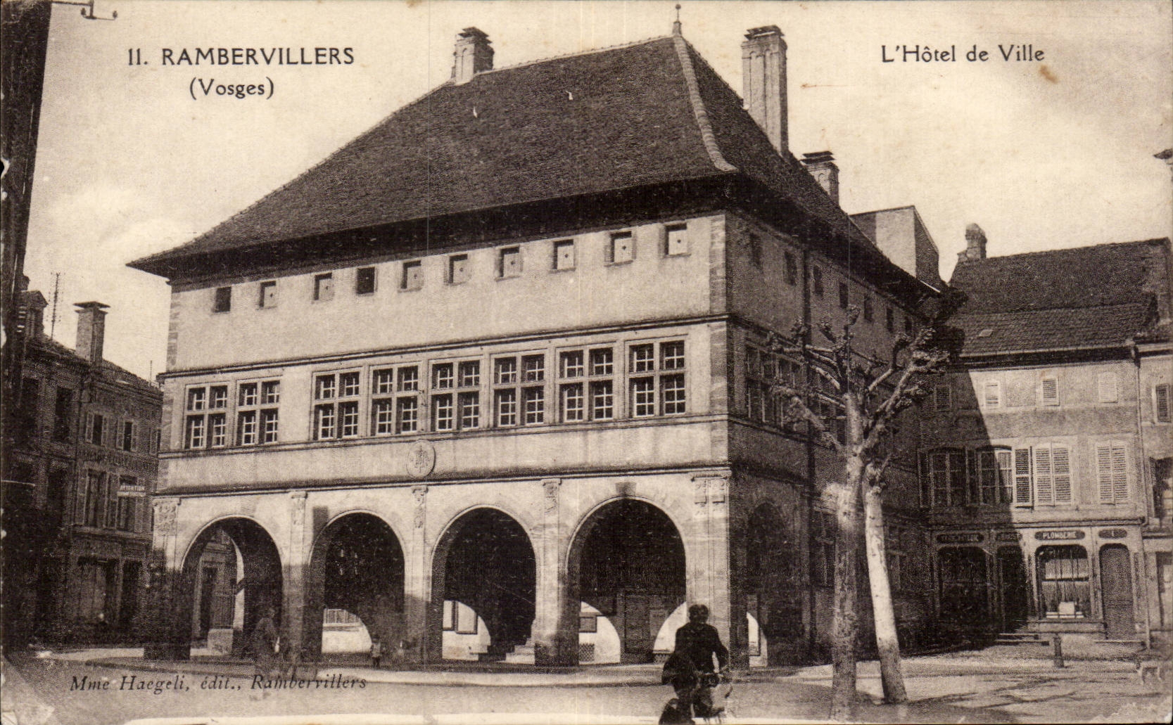 CPA Rambervilliers L hotel de ville