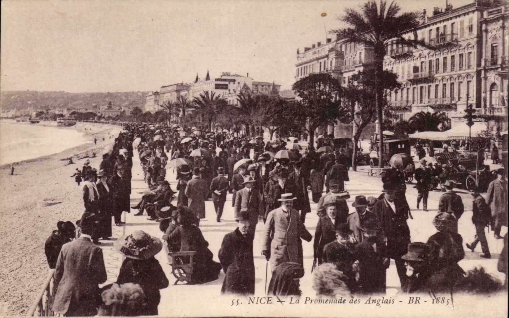 CPA Niza la caminata del ingles