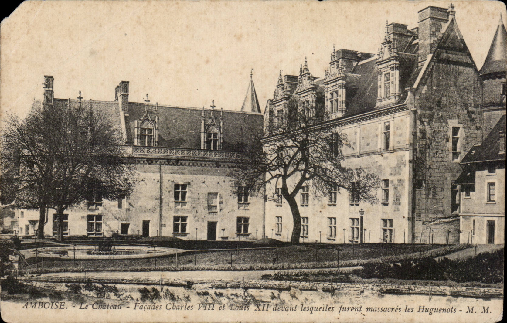 CPA Amboise le chateau