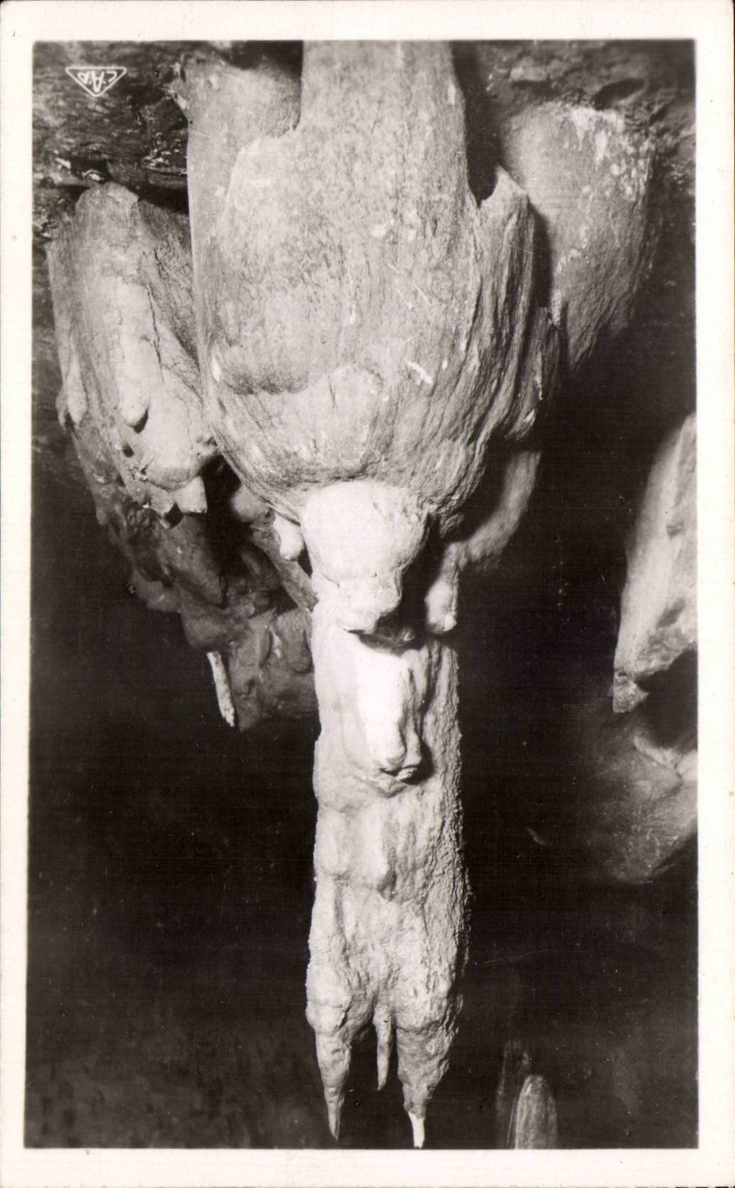 CPA Caves of Betharram the minaret