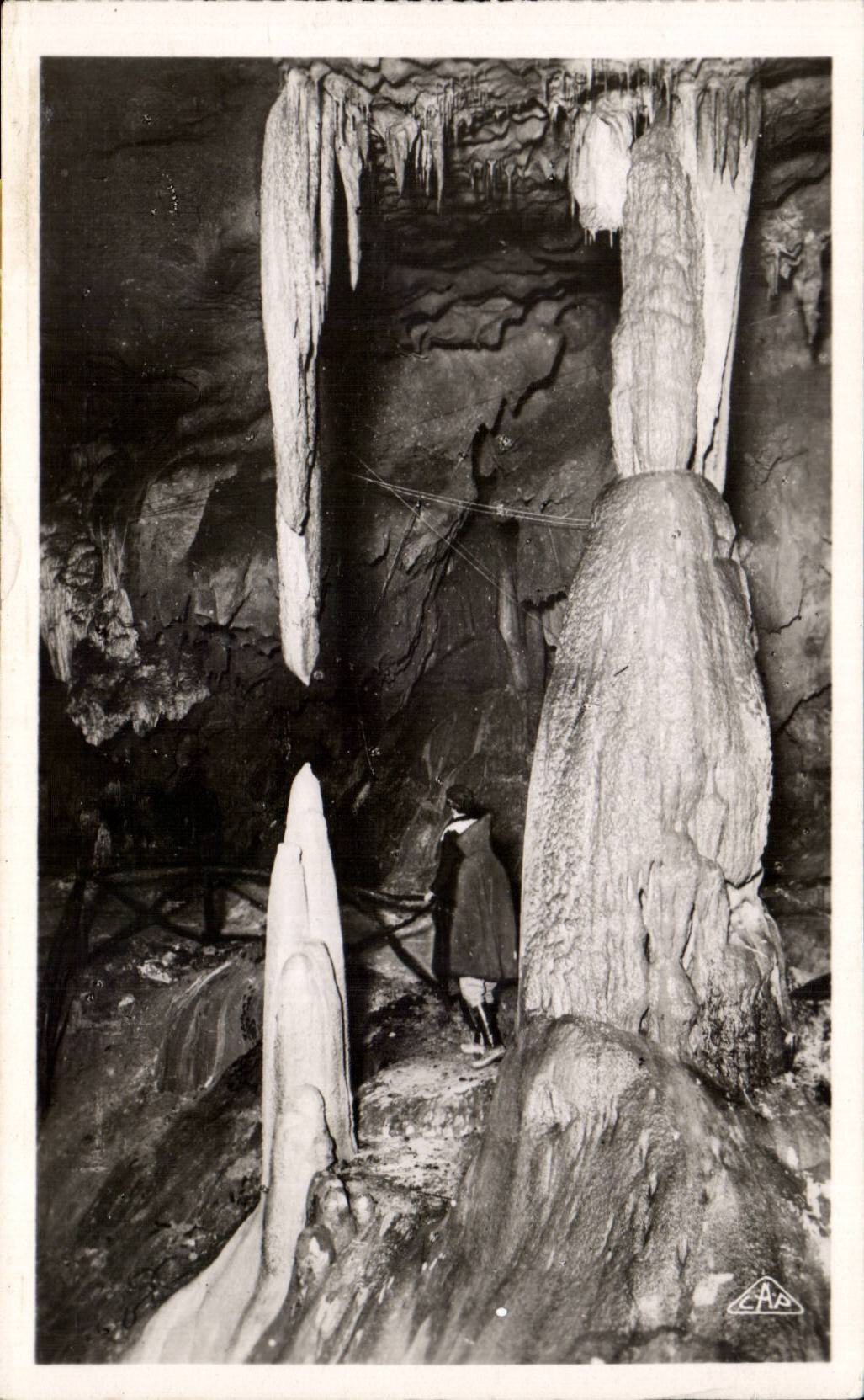 CPA Caves of Betharram alive Stalactites