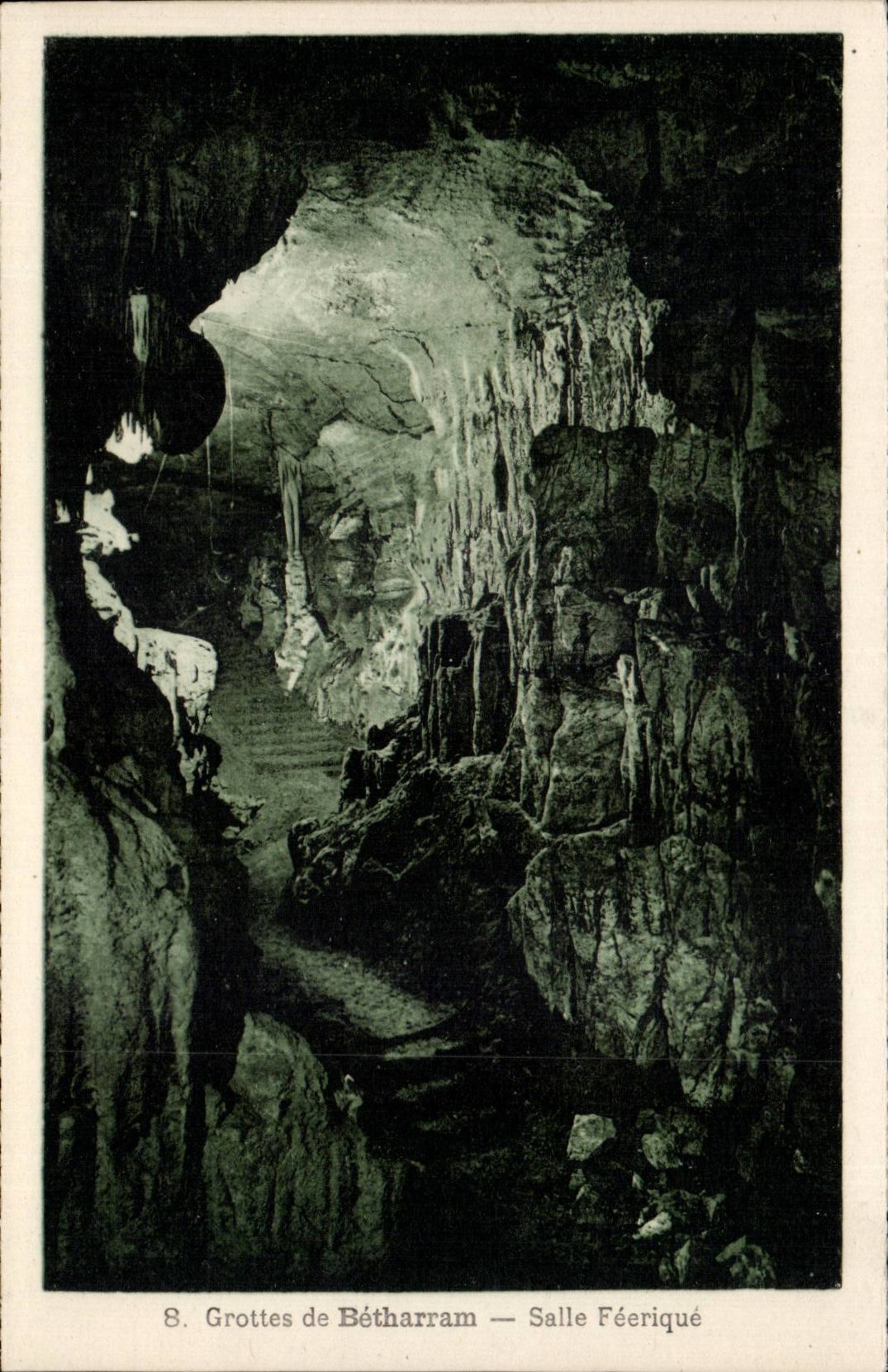 CPA Caves of fairy-like Betharram Room