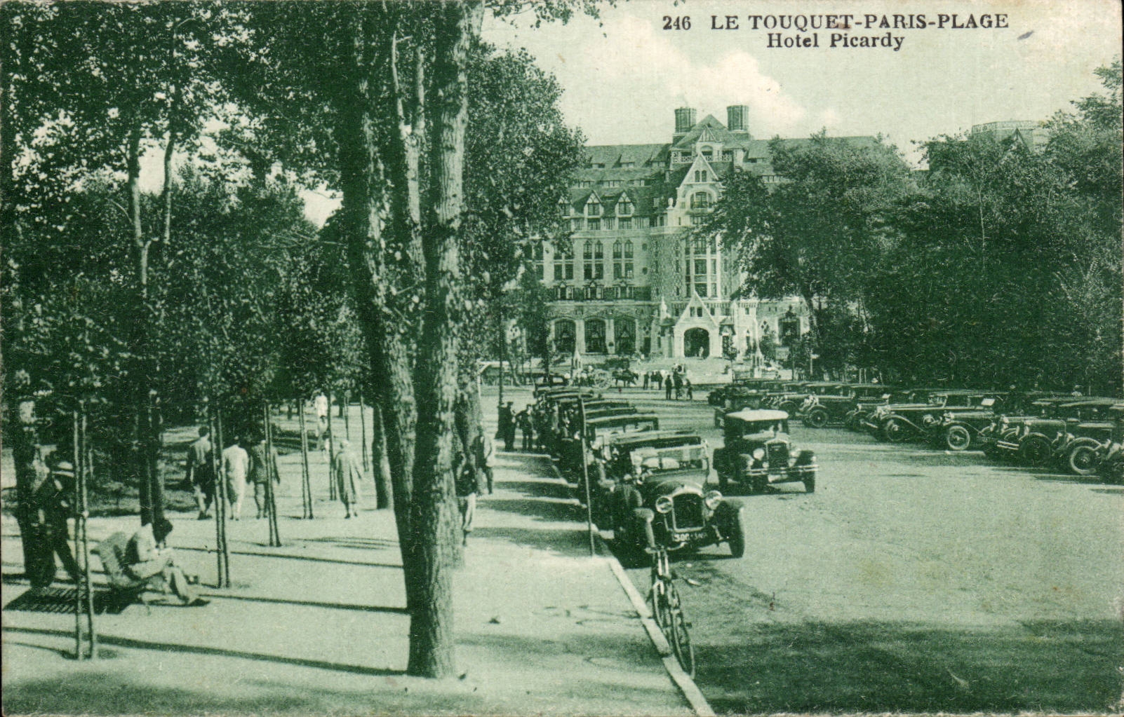 Hotel de Picardia de la playa de CPA Touquet Paris