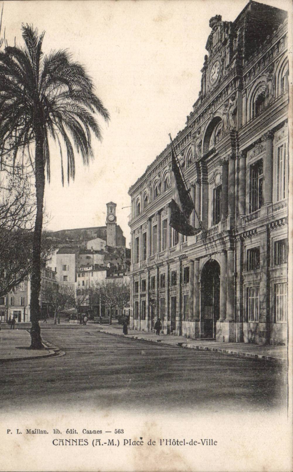 CPA Cannes Places town hall