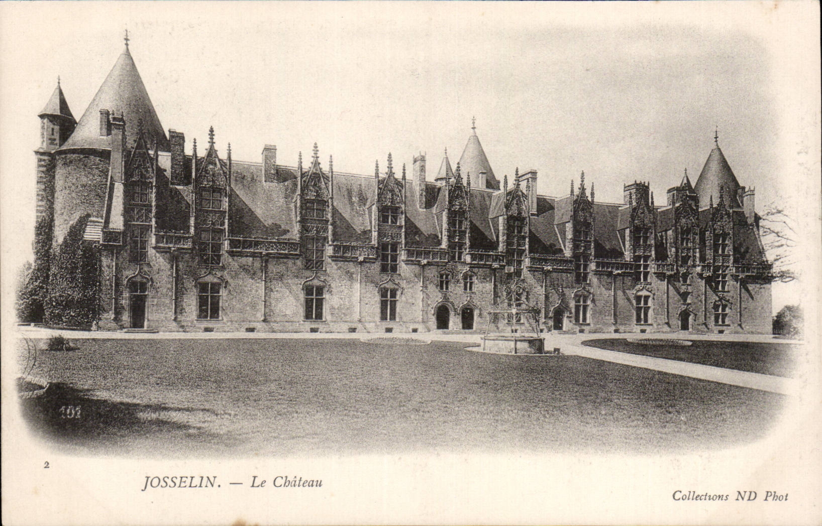 CPA Josselin Le chateau