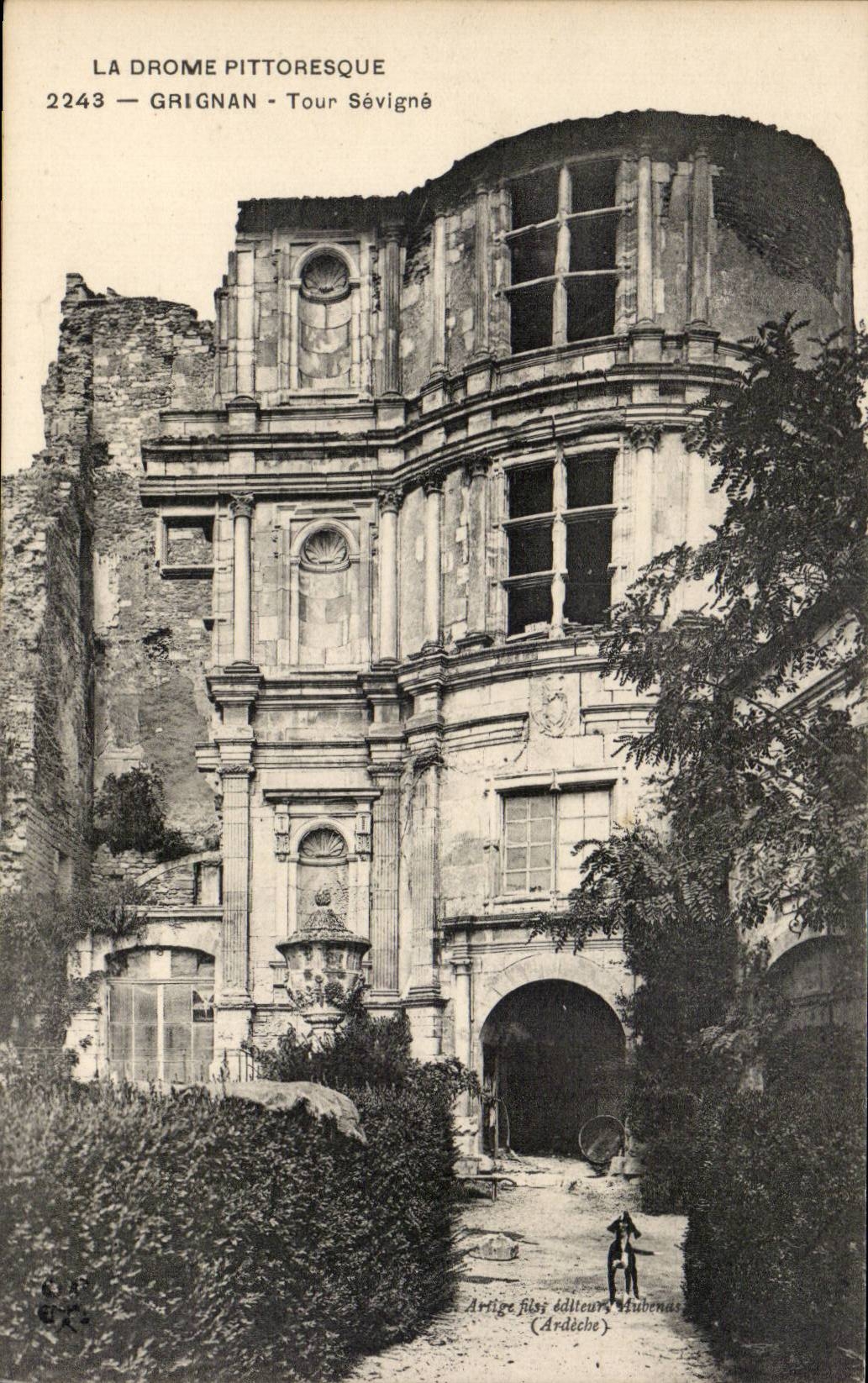 CPA Grignan Sevigne Turn