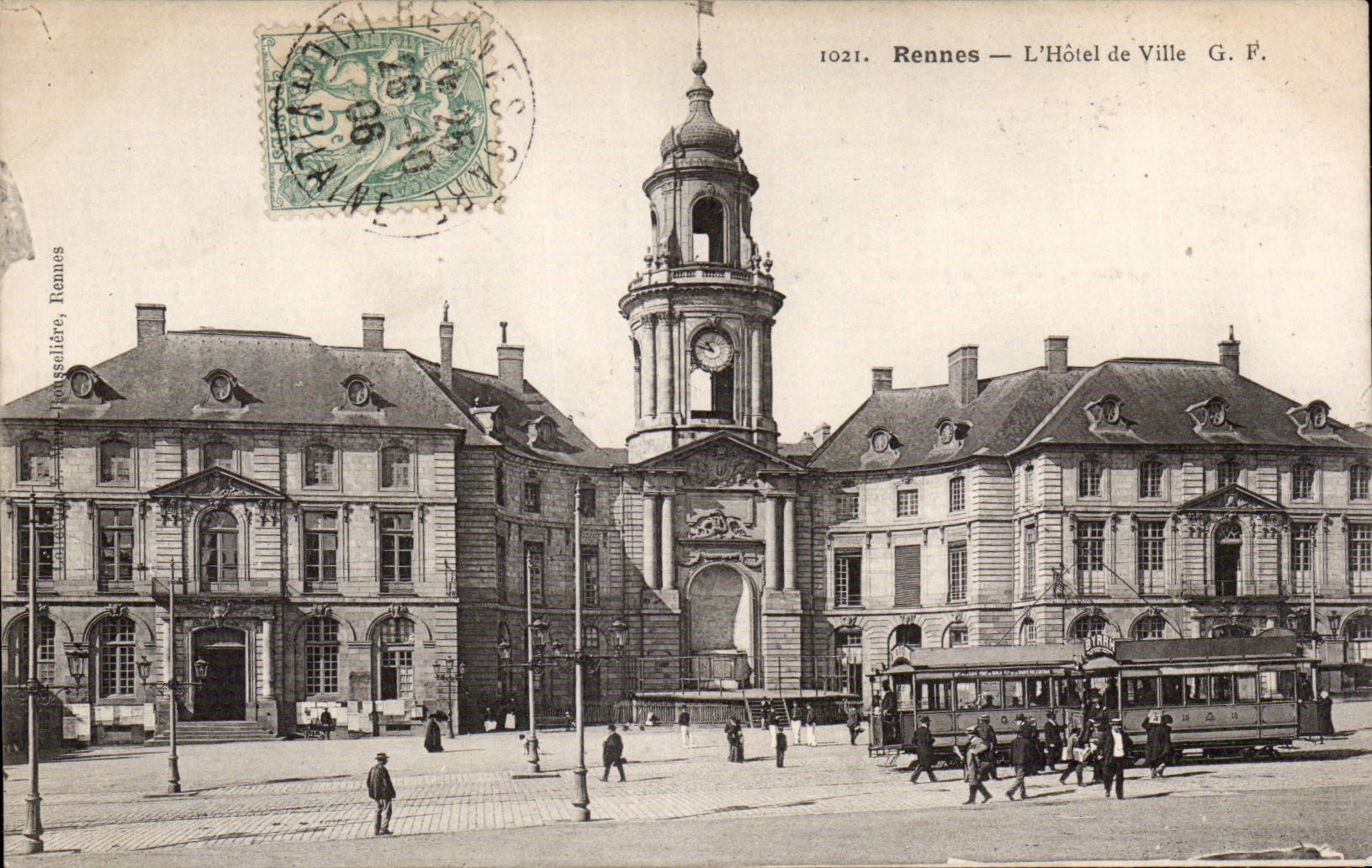 CPA Rennes Hotel de ville