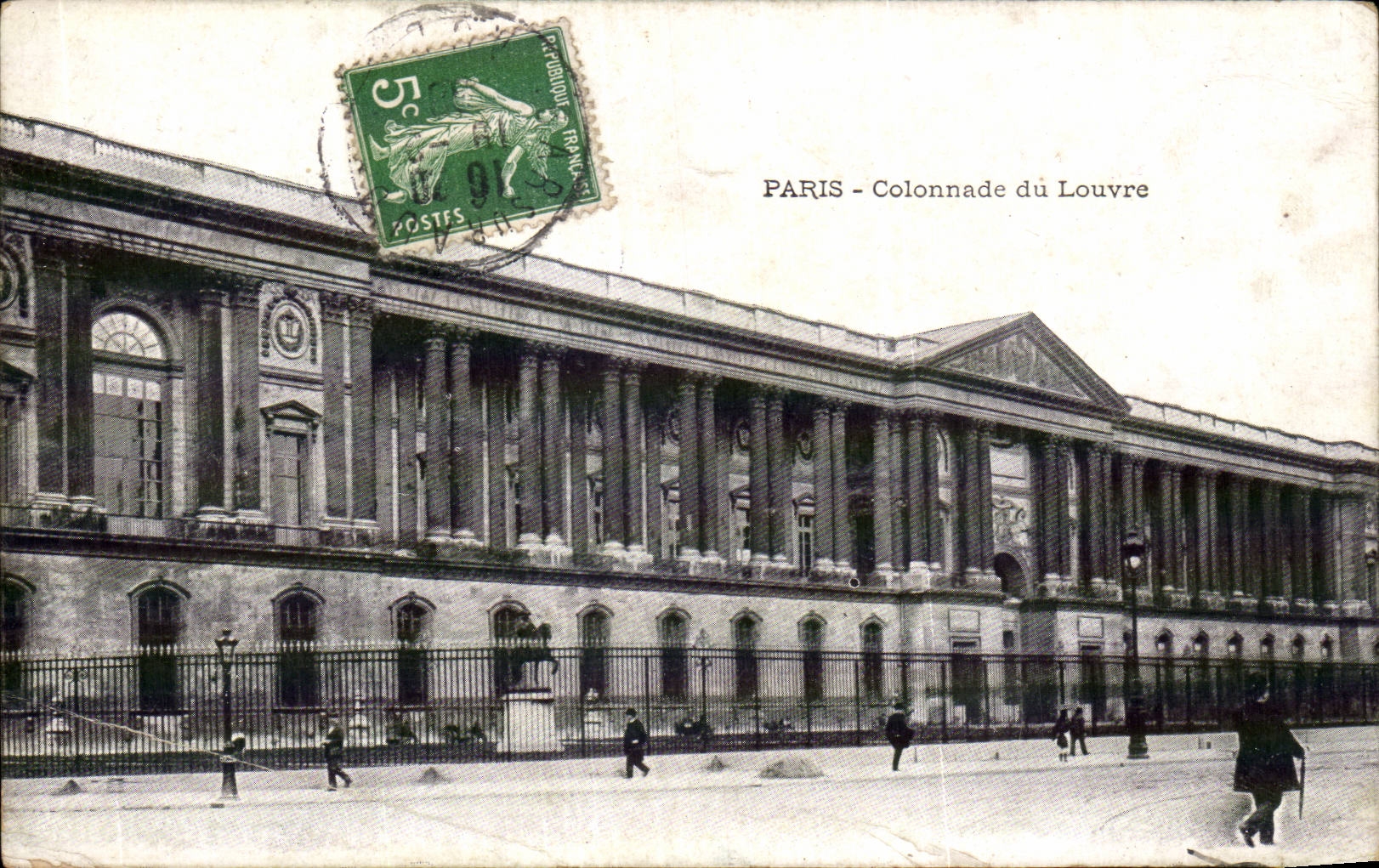 CPA Paris Colonnade du Louvre