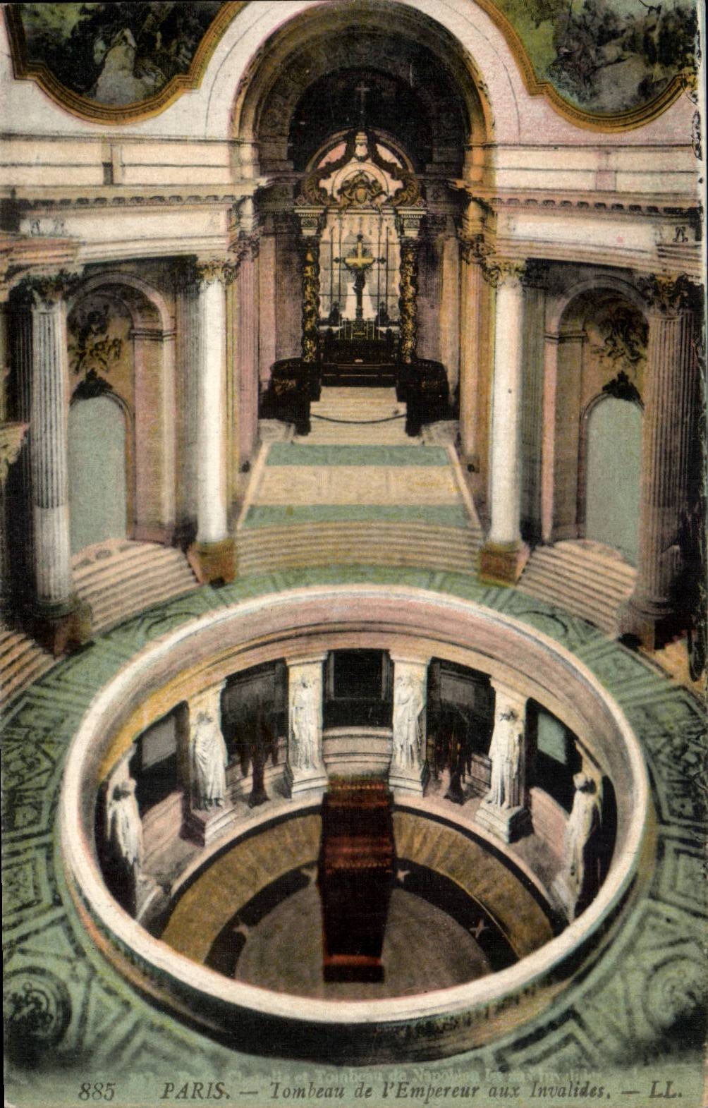 CPA Paris Tomb of emperor to Invalides