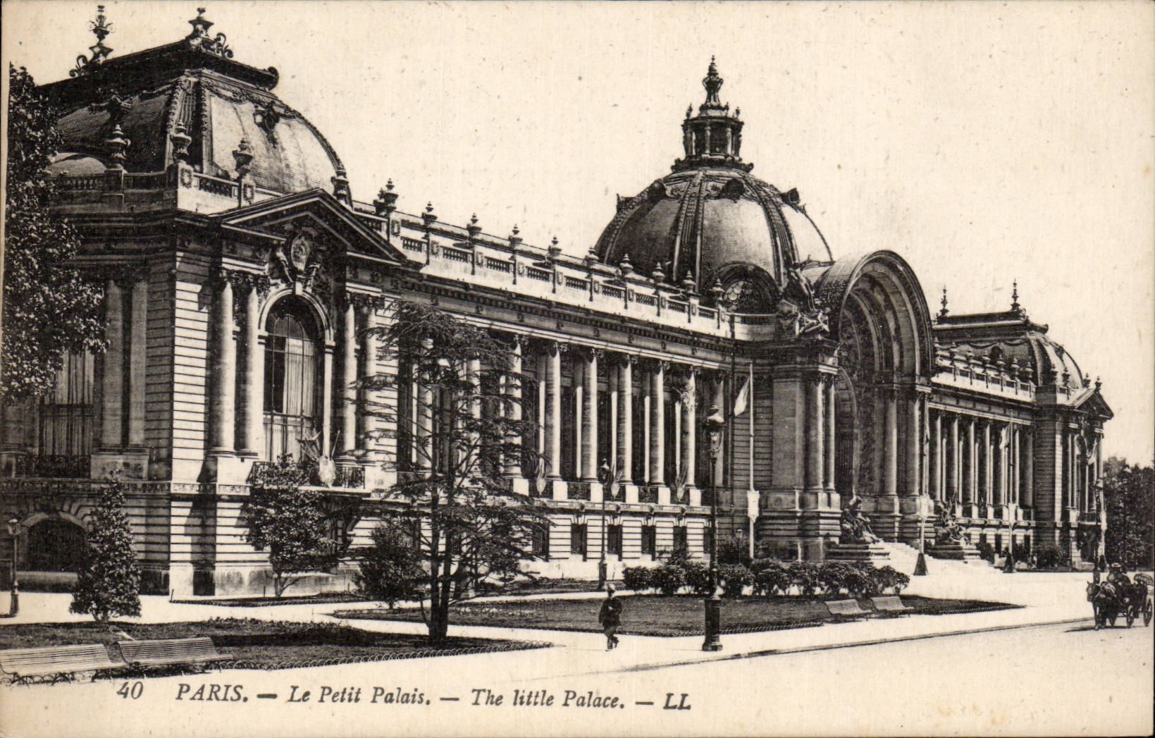 CPA Paris the small palace
