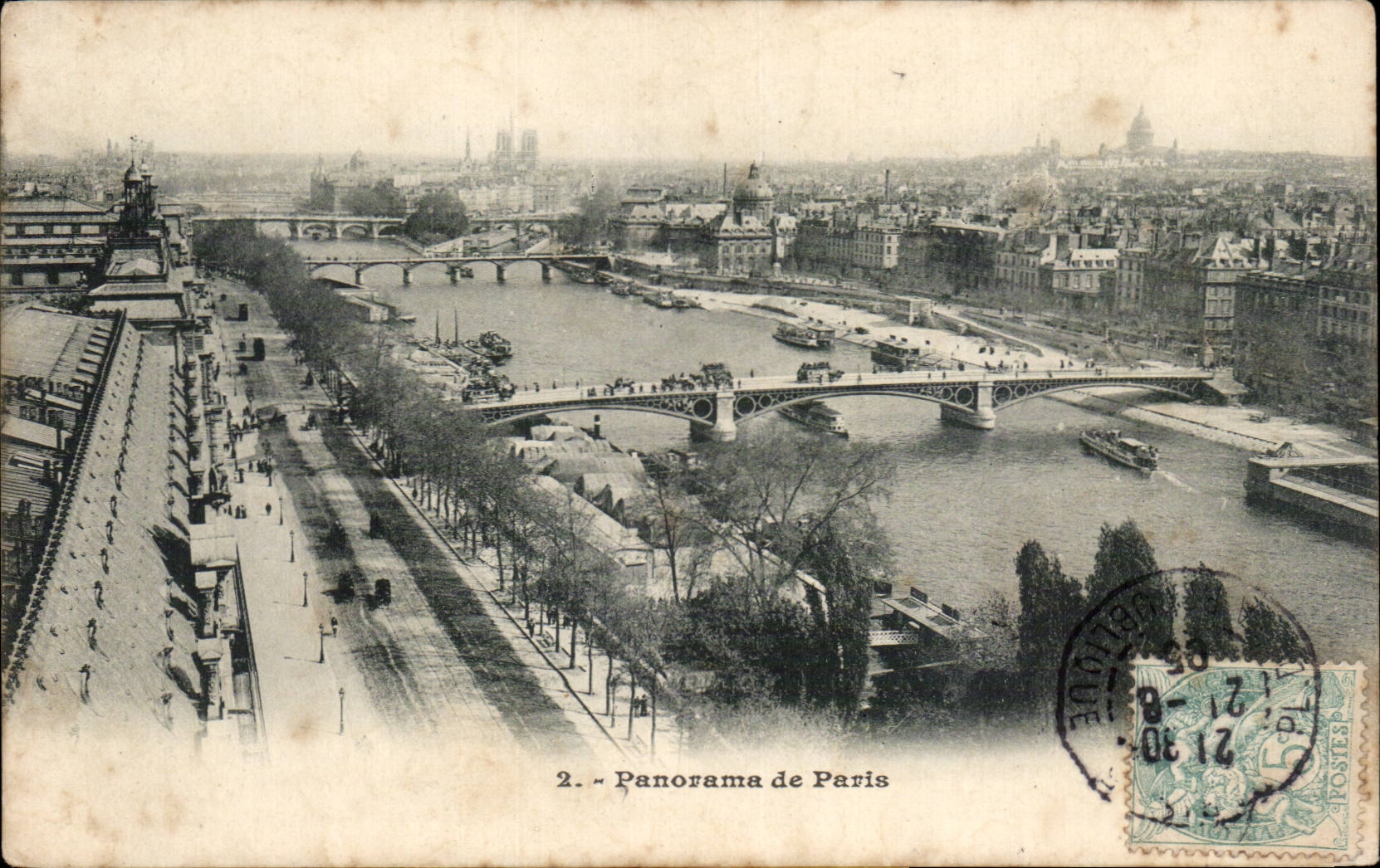 CPA Paris Panorama 
