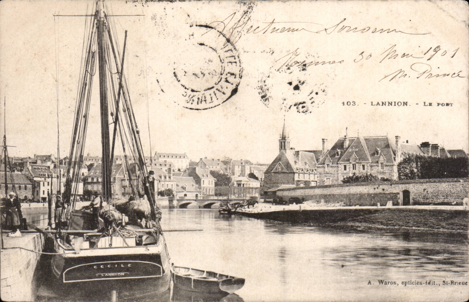 CPA Lannion the port