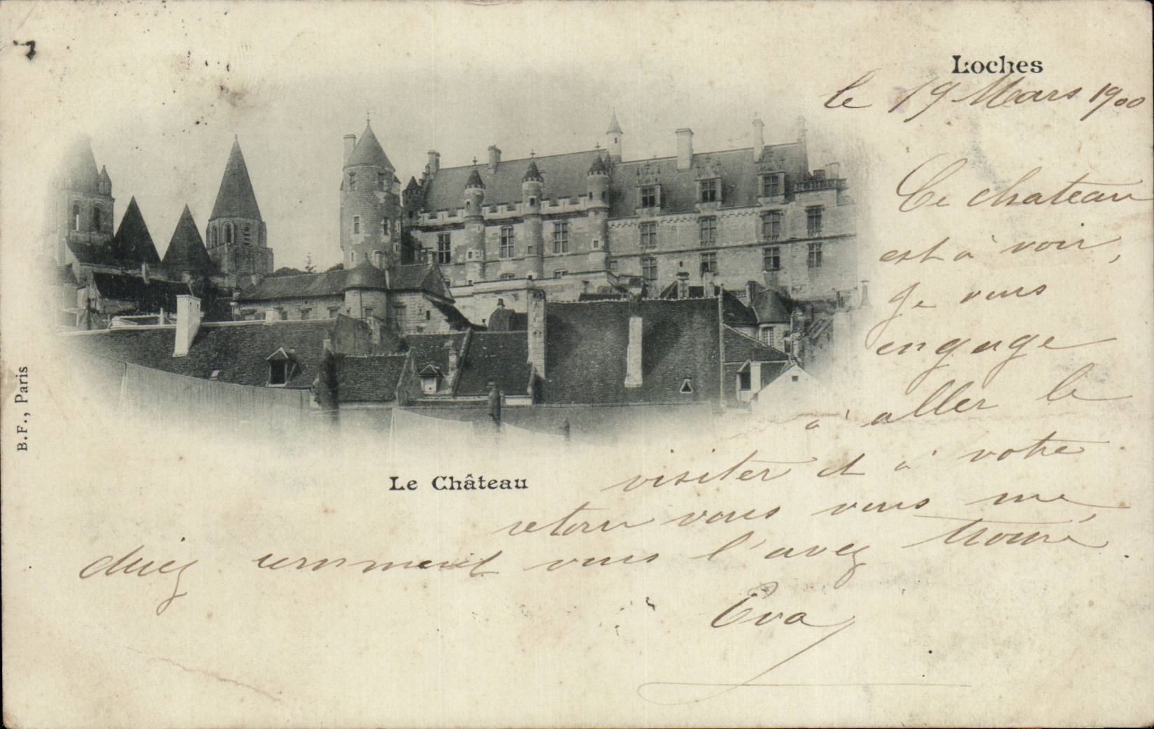 CPA Loaches the castle