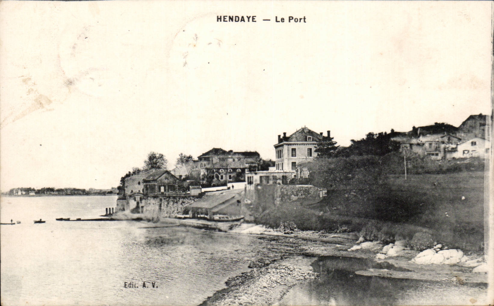 CPA Hendaye the port