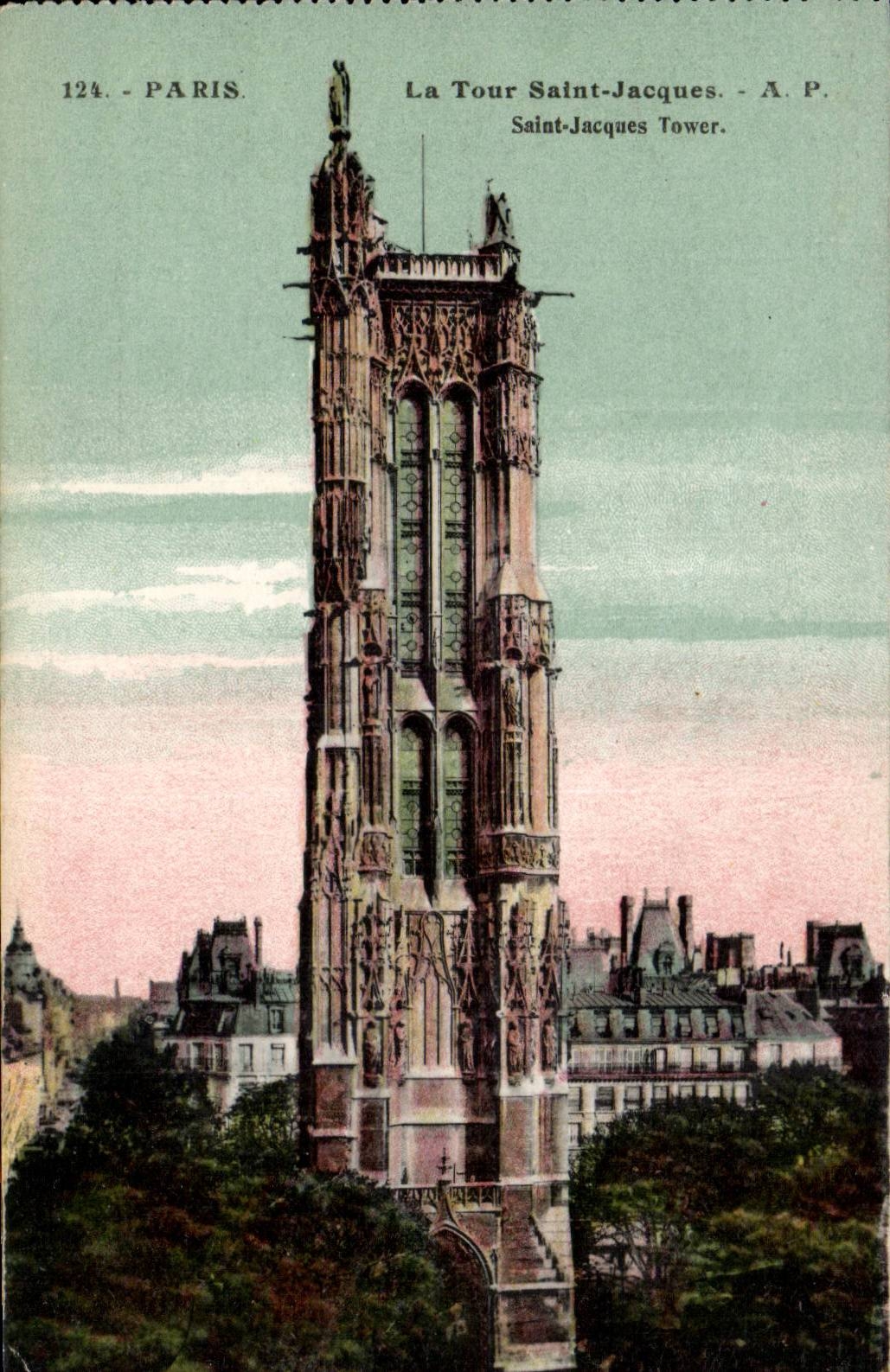 CPA Paris Tour Saint Jacques