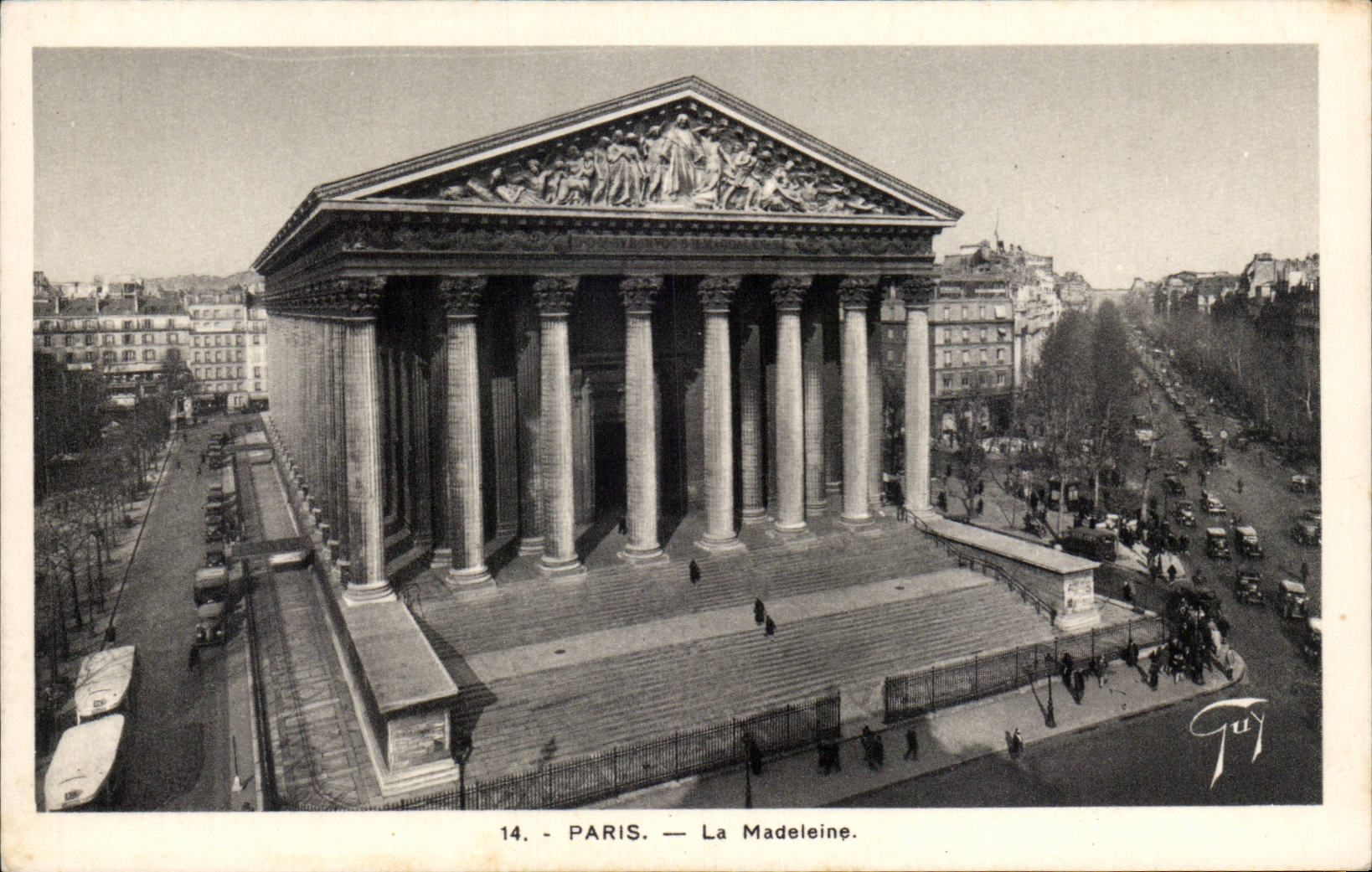 CPA Paris the Madeleine