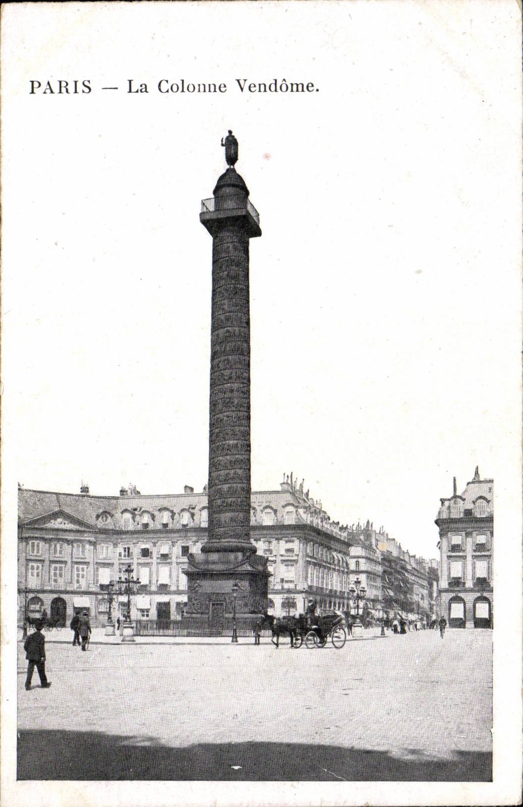 CPA Paris the Vendome column