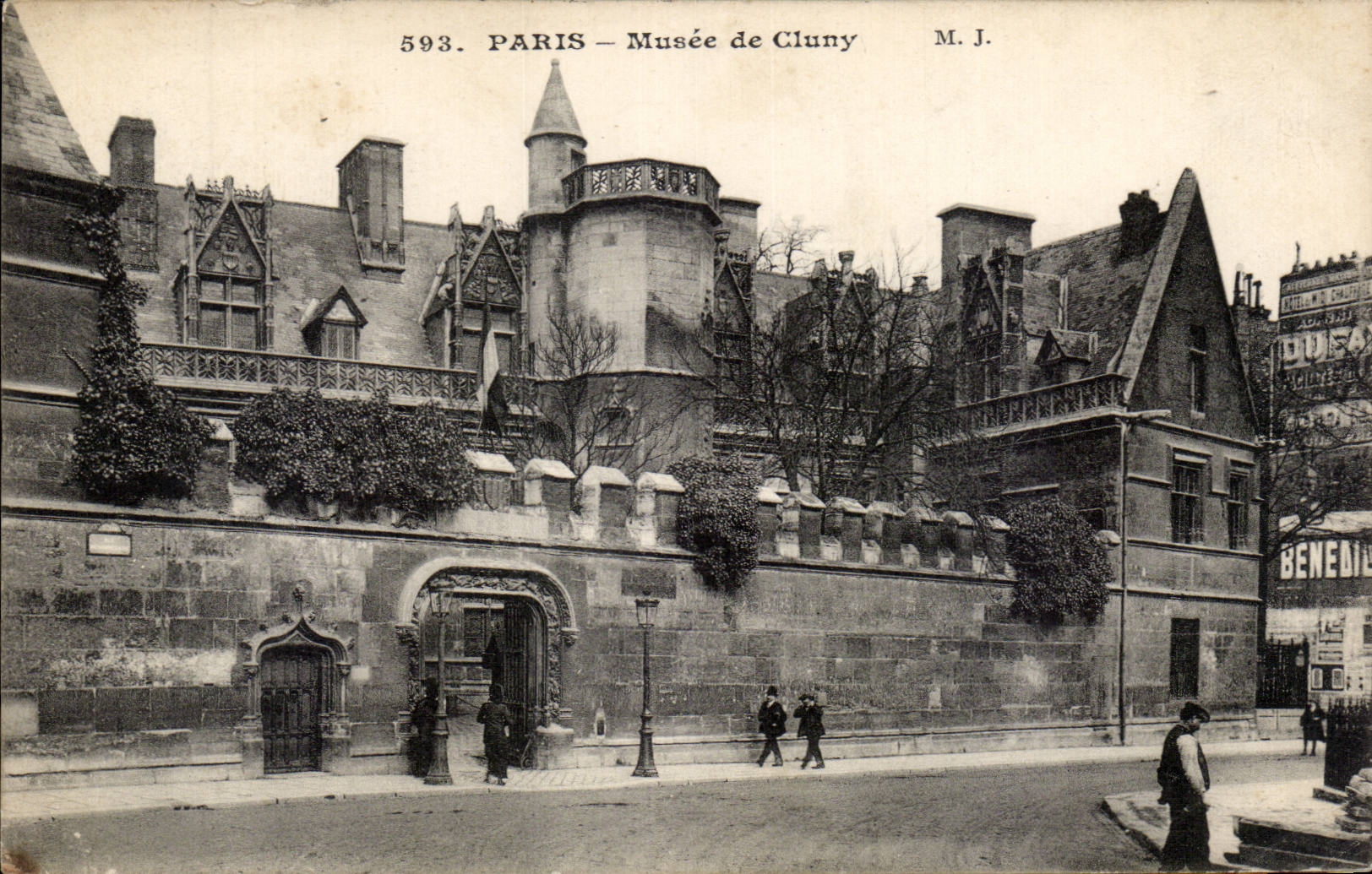 CPA Paris Museum of Cluny