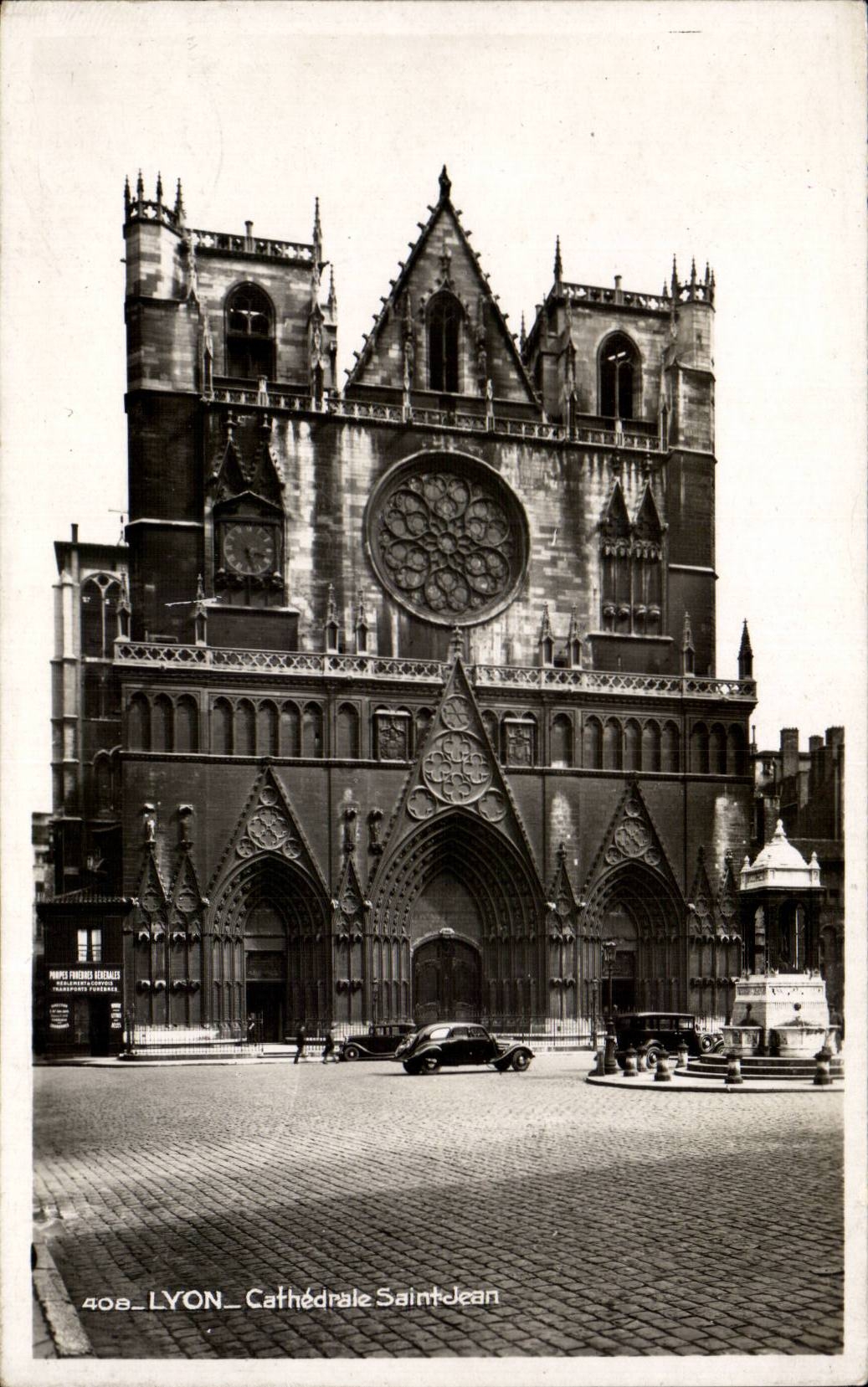CPA Lyon Cathedral Saint Jean
