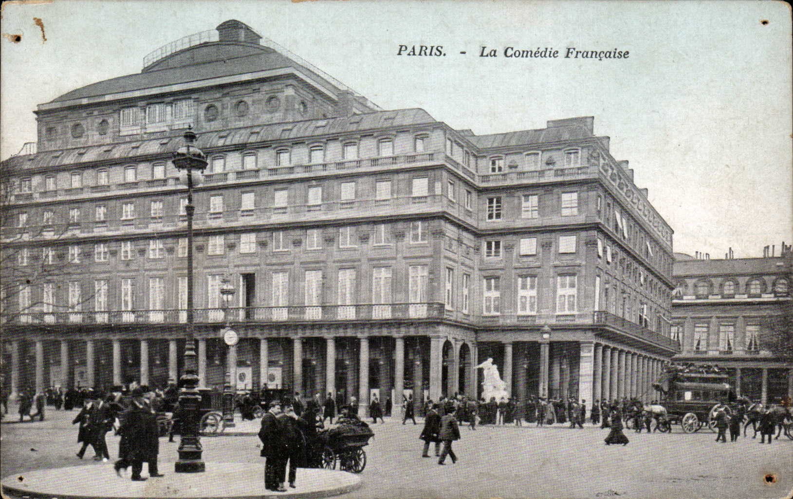CPA Paris La comedie francaise