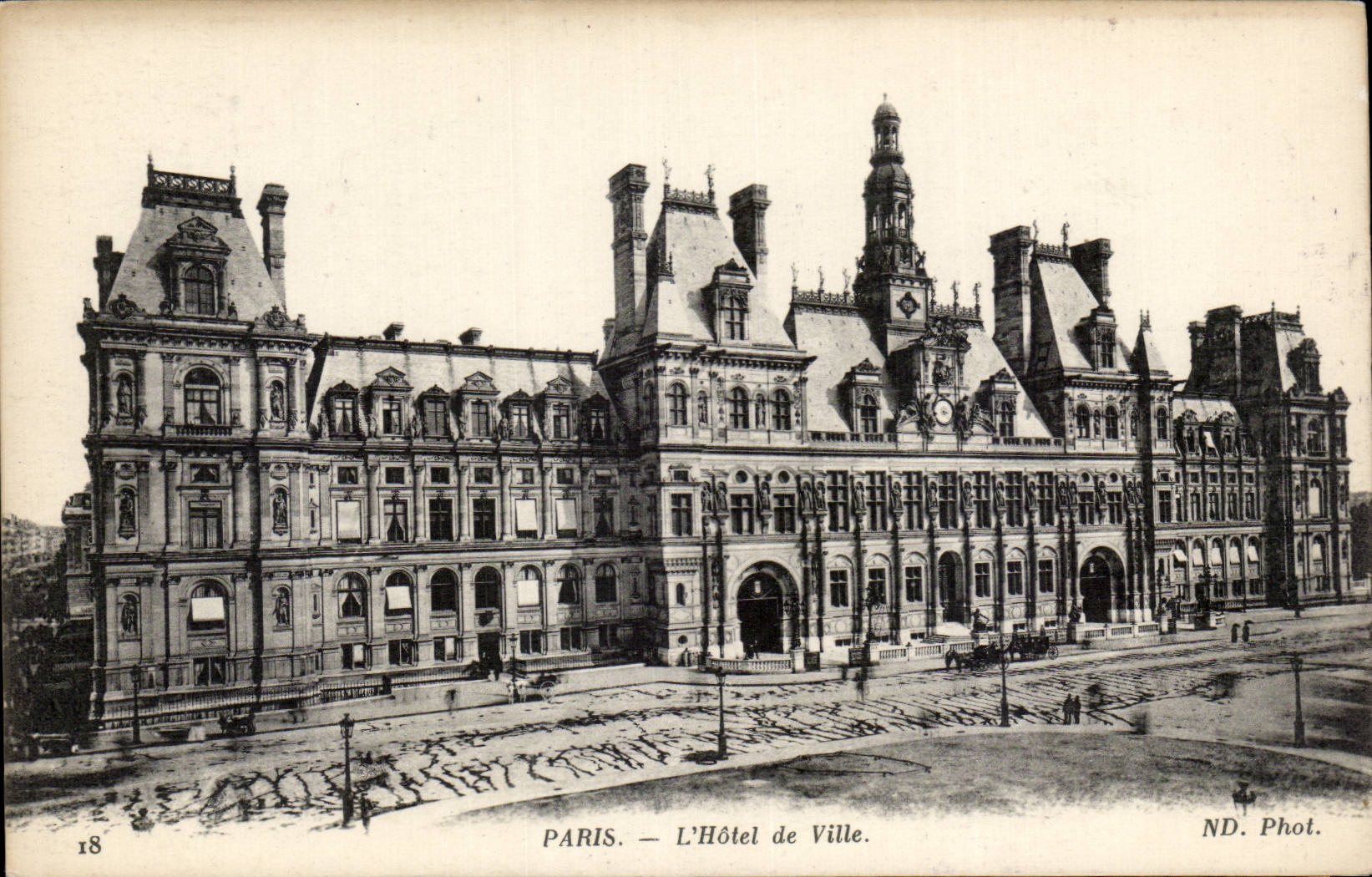CPA Paris Hotel de ville