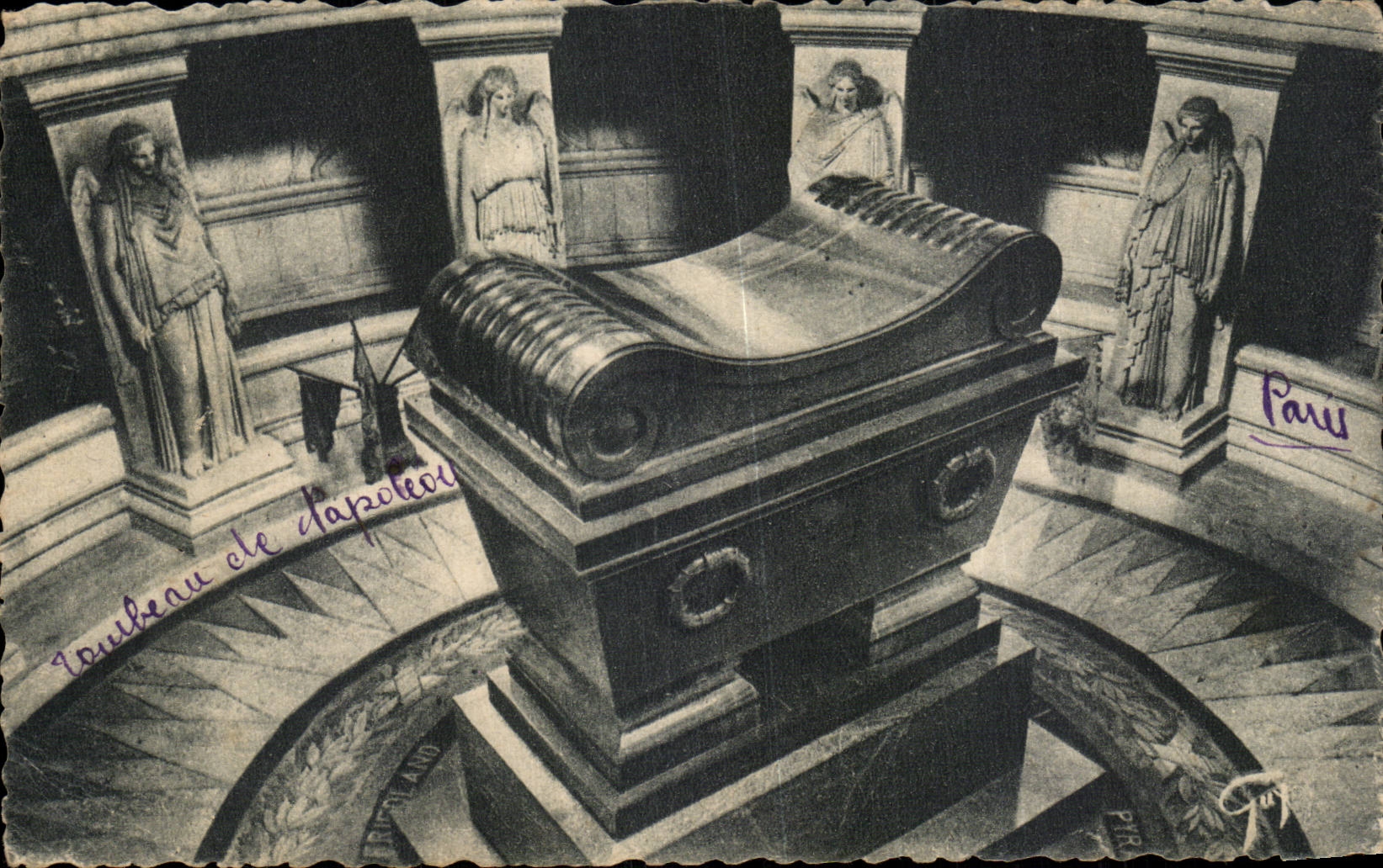 CPA Paris Invalides Tomb of Napoleon