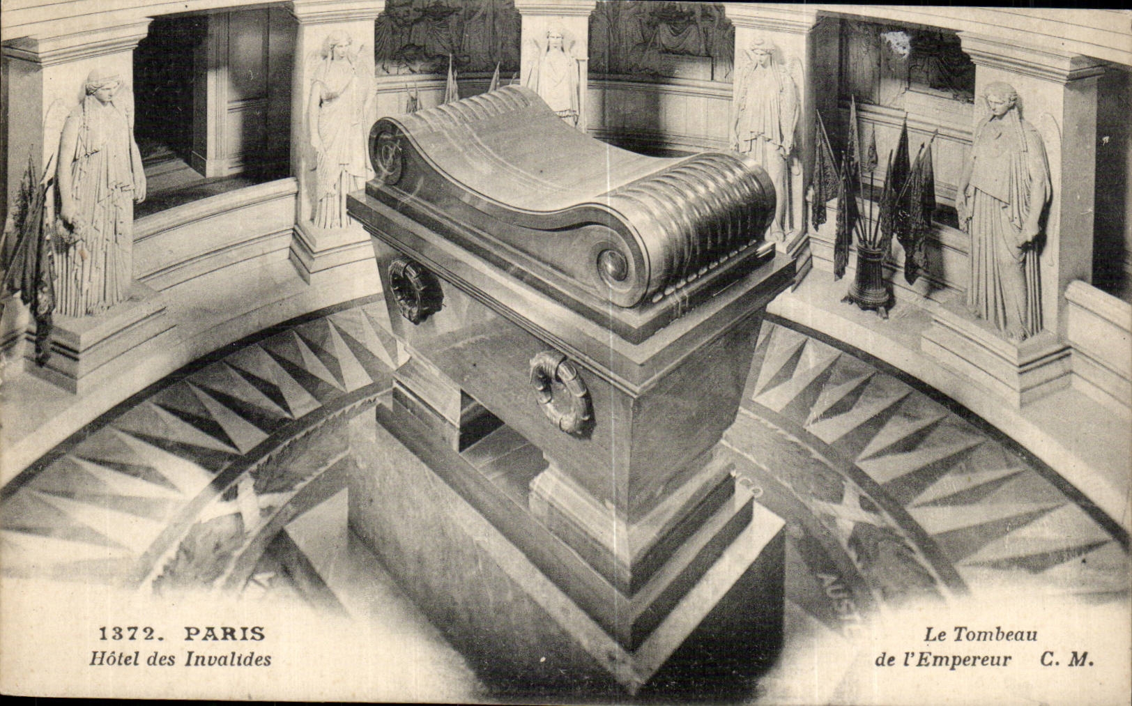 CPA Paris Hotel of Invalides the Tomb of Napoleon