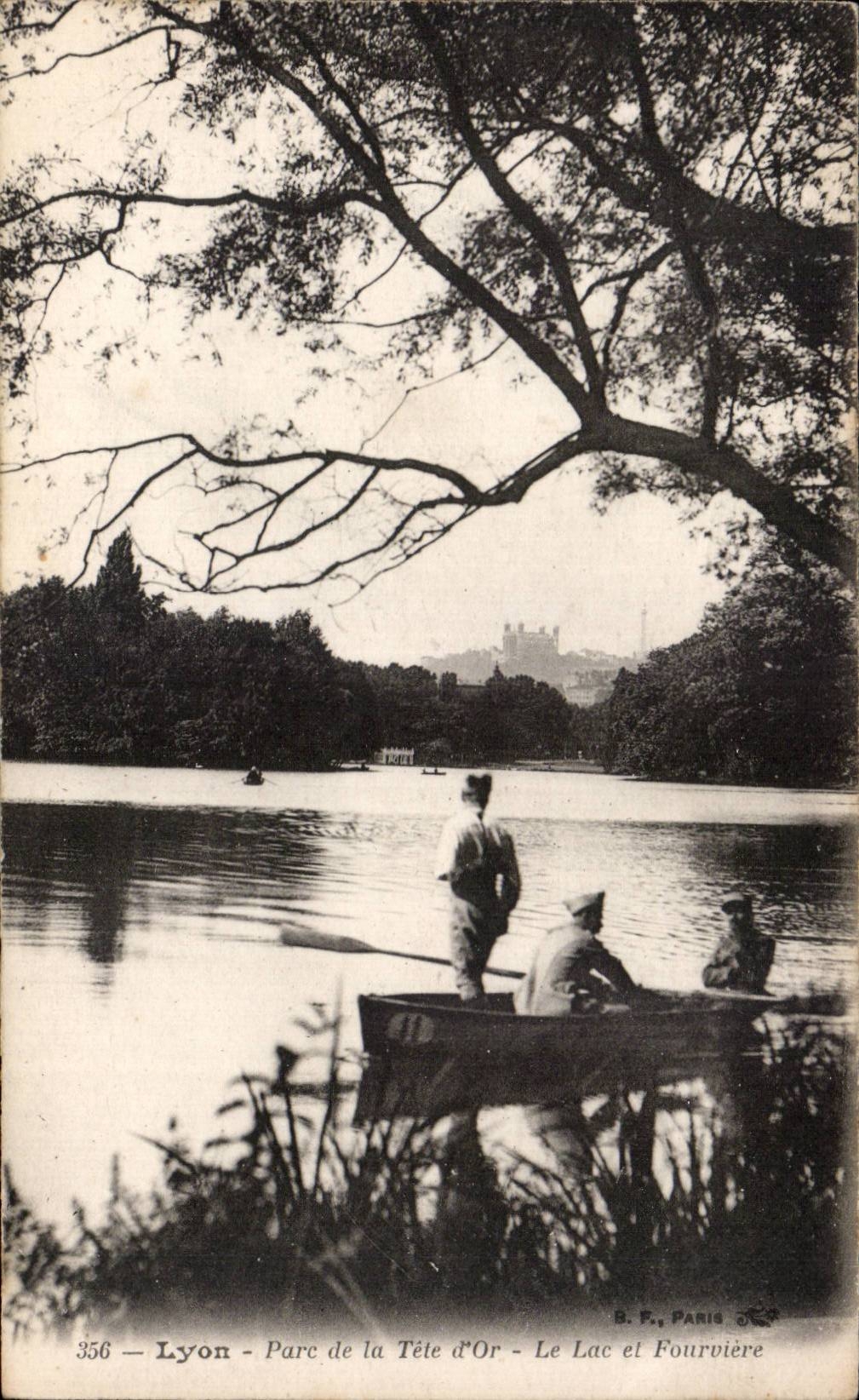 CPA Lyon Park of the head but the alc and Fourviere