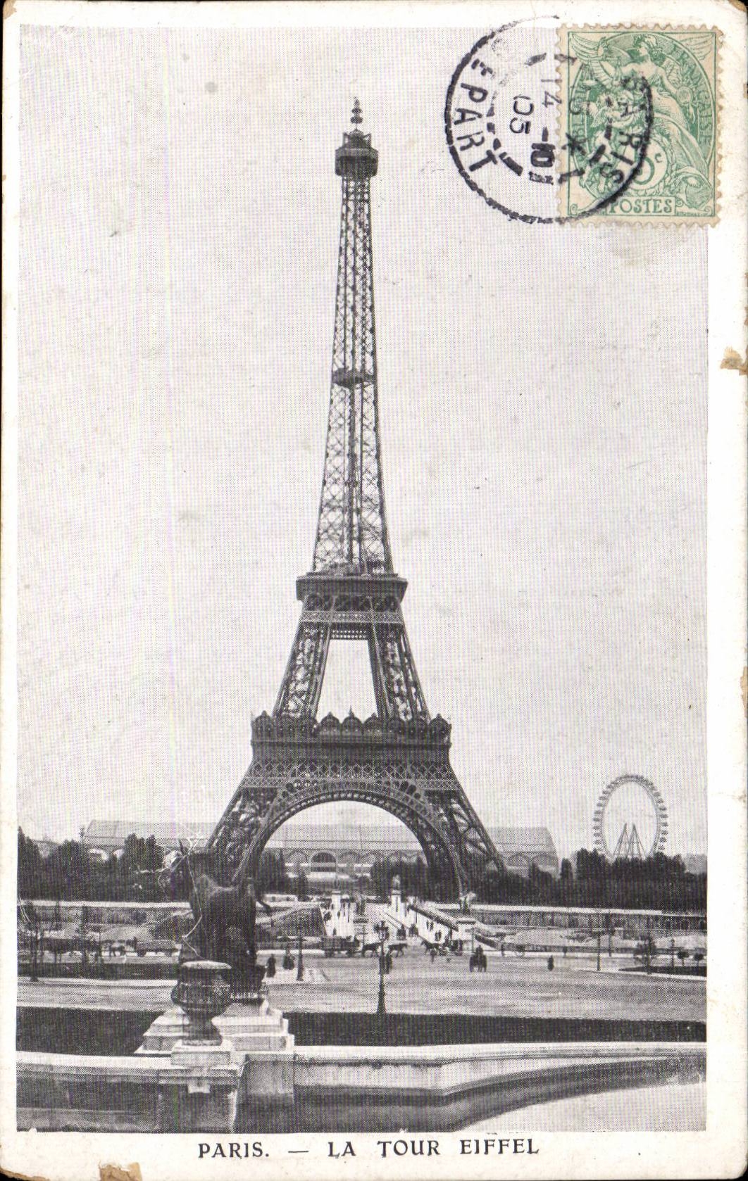 CPA Paris Eiffel Tower