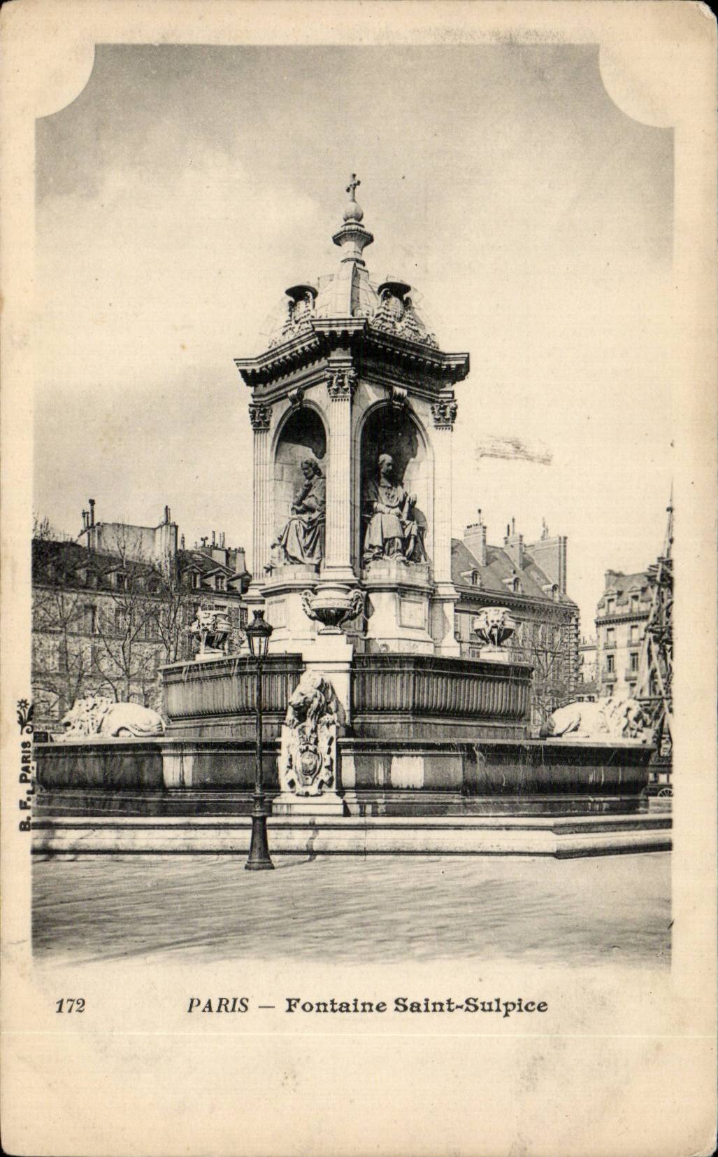 CPA Paris Fontaine Saint Sulpice
