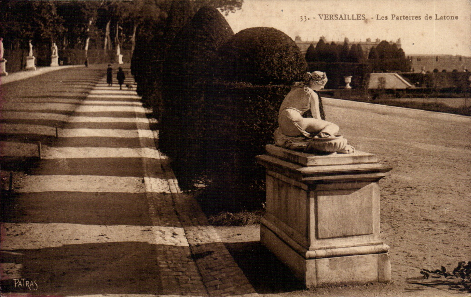 CPA Versailles floors of Latone