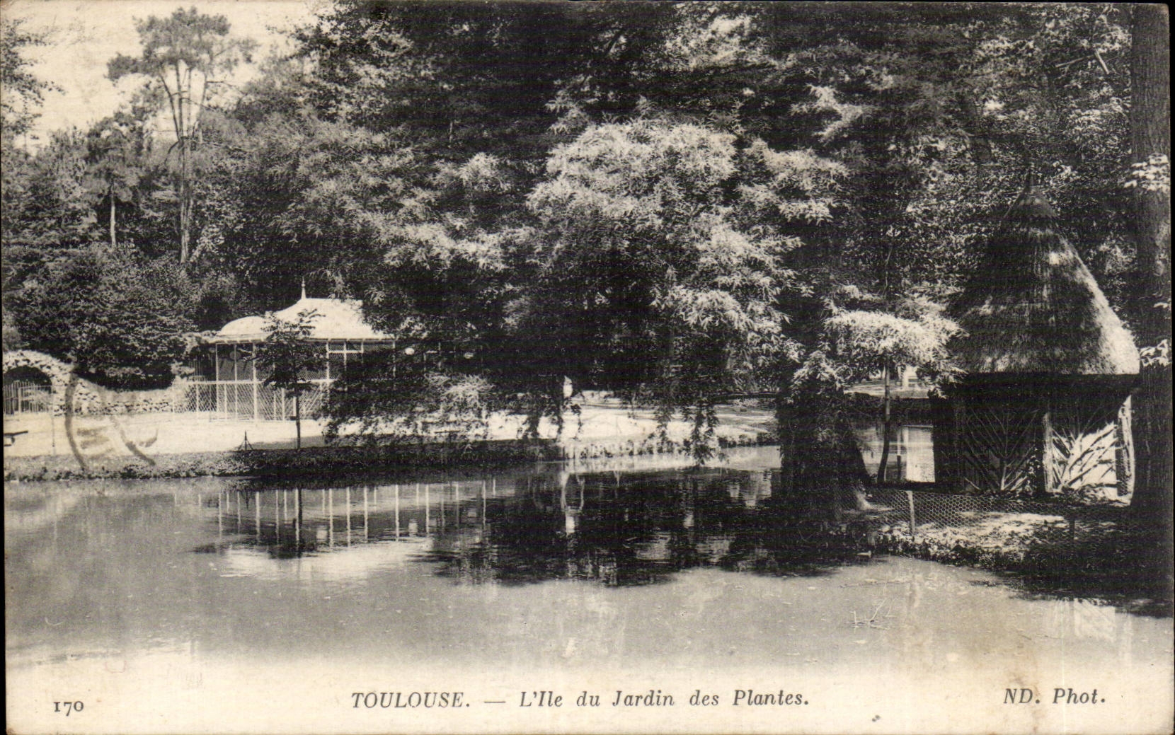 CPA Toulouse L ile du jardin des plantes