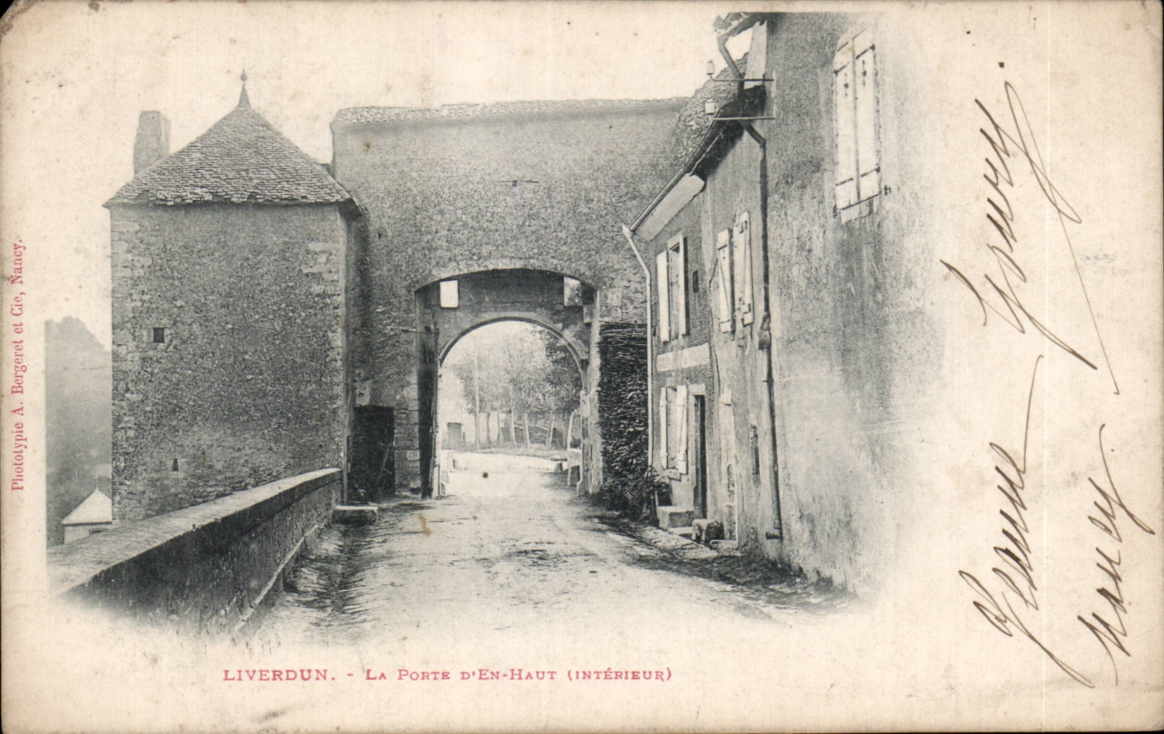 CPA Liverdun La porte d en haut 