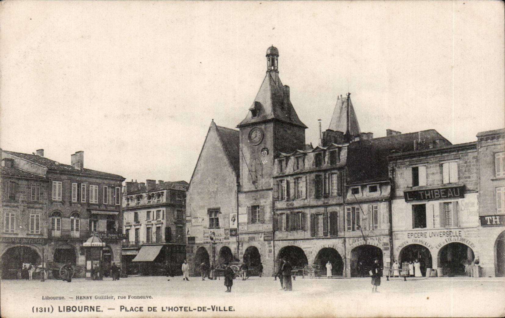 CPA Libourne coloca el ayuntamiento