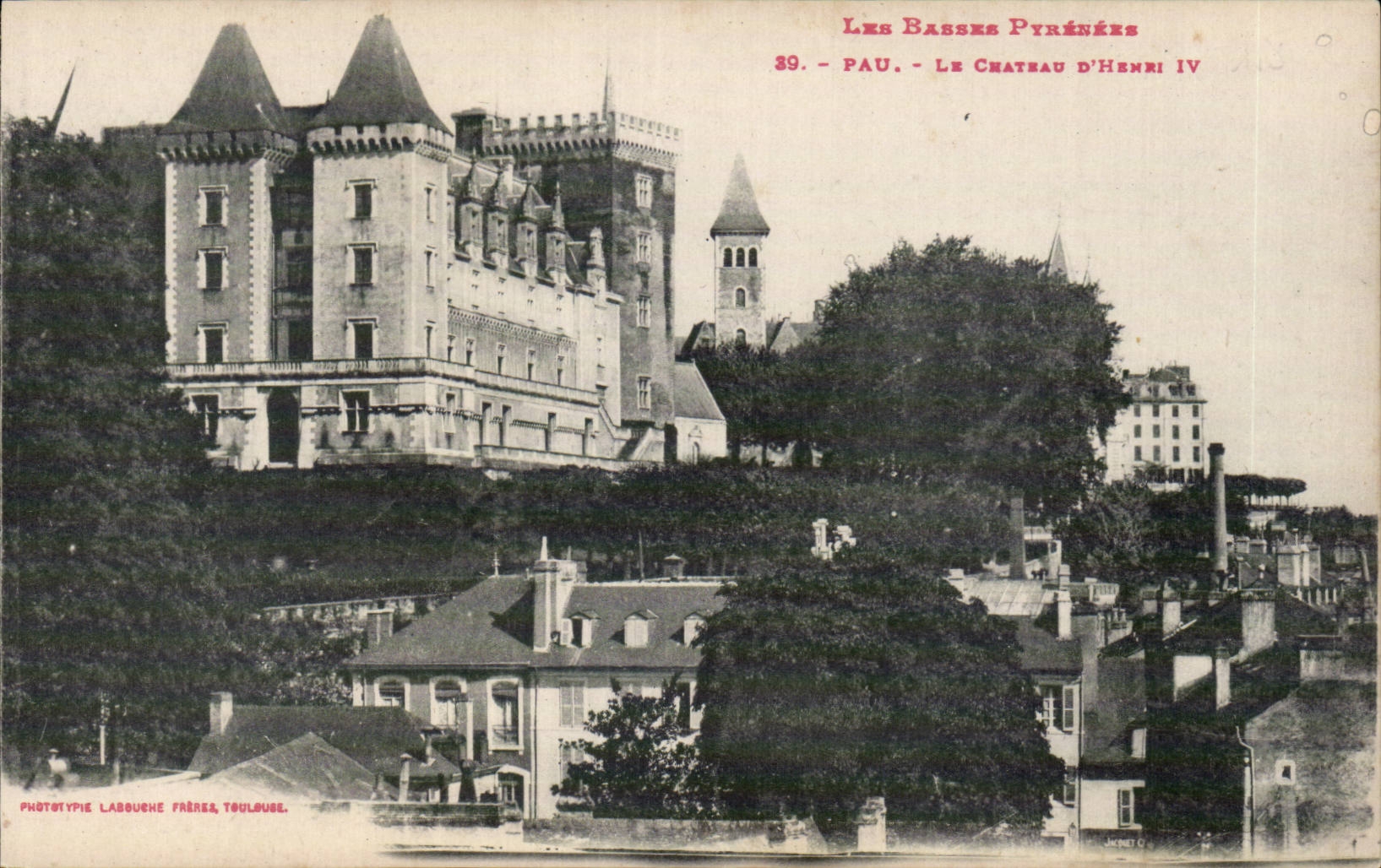 CPA Pau the castle Henri IV