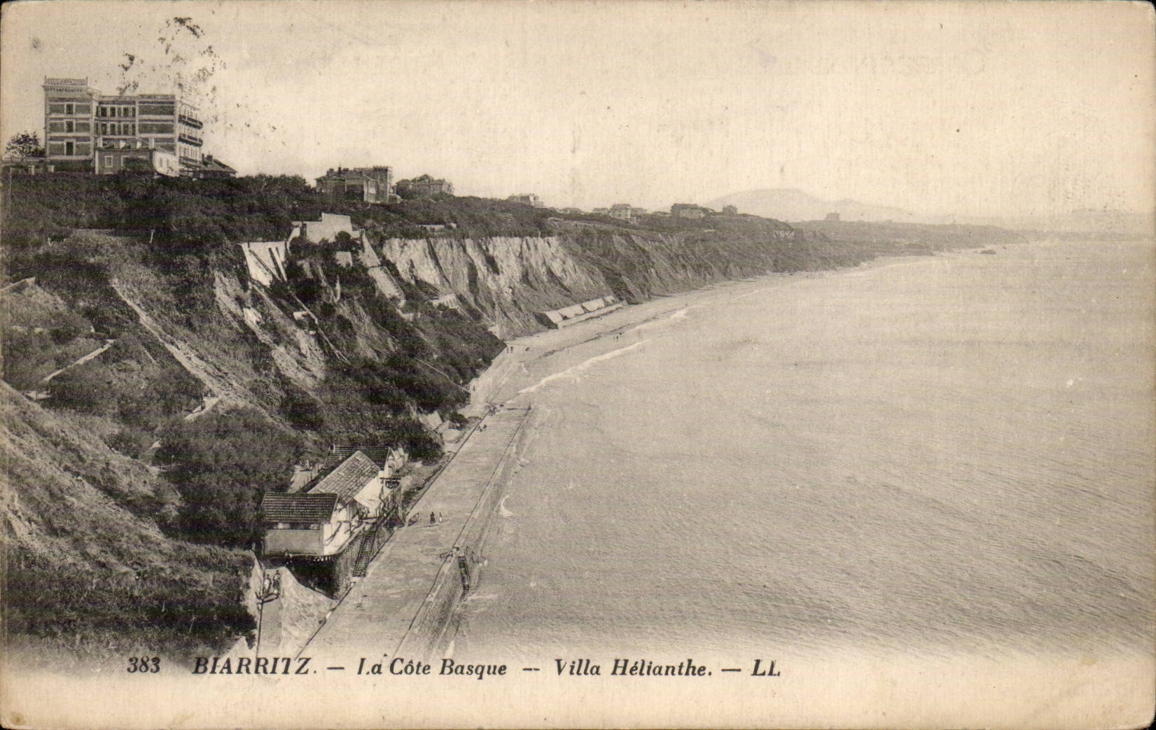 CPA Biarritz La cote basque Villa Helianthe