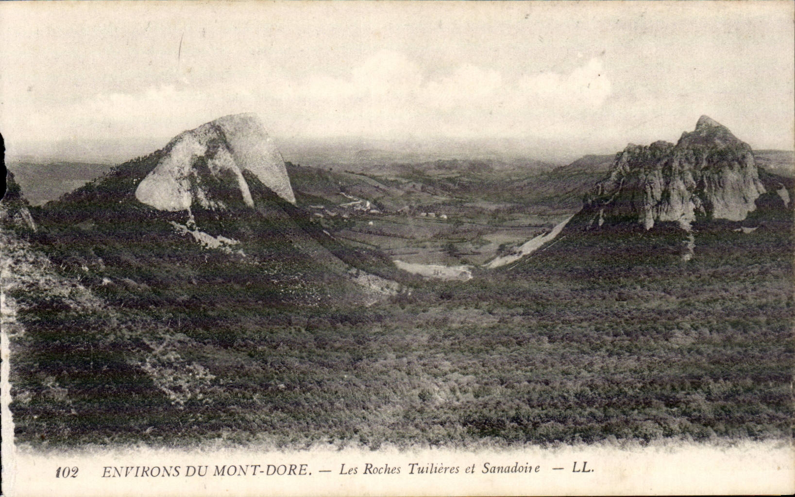 CPA Environs of the Mount Gilds the rocks Tuilieres and Sanadoire