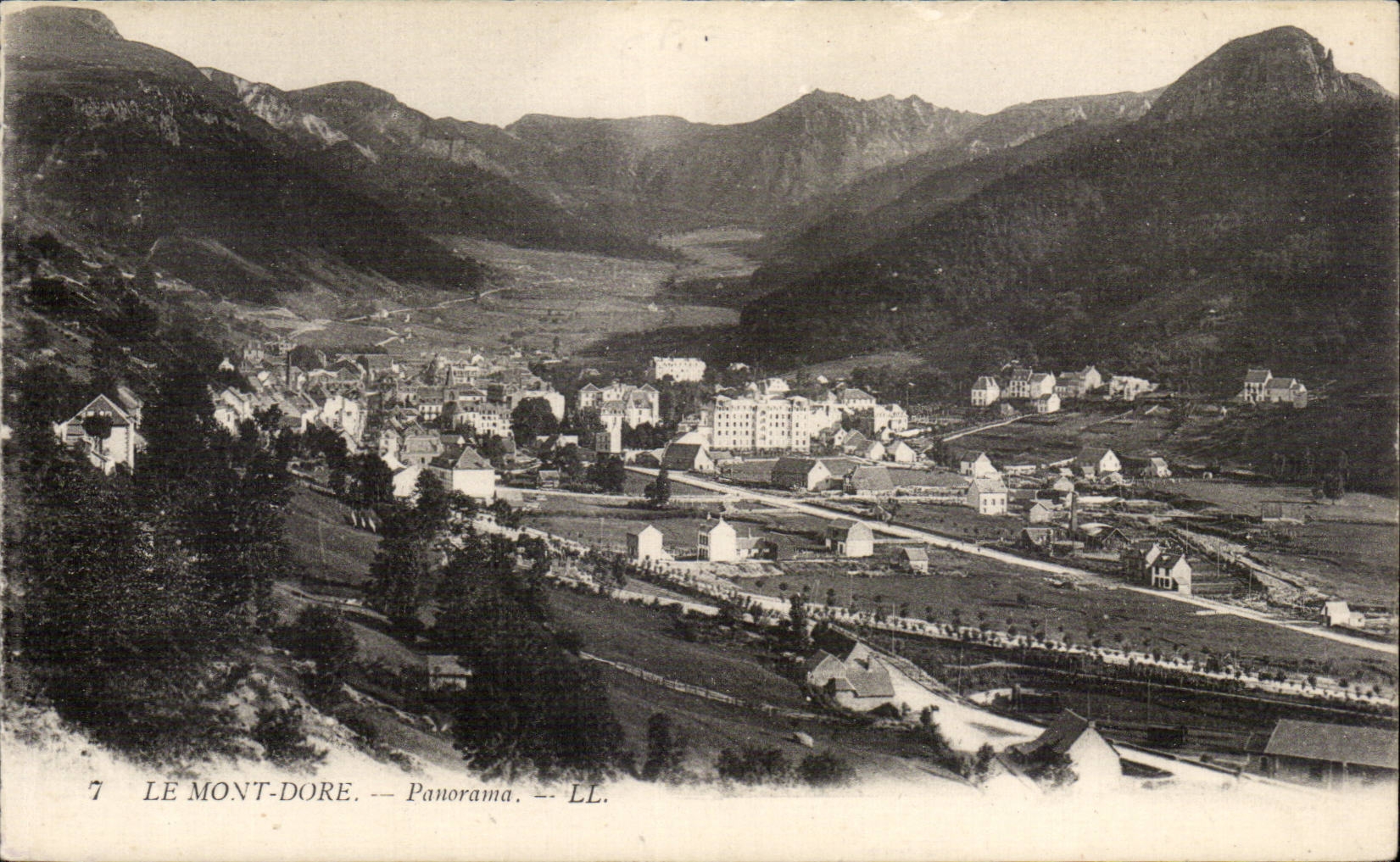 CPA the Mount Gilds Panorama