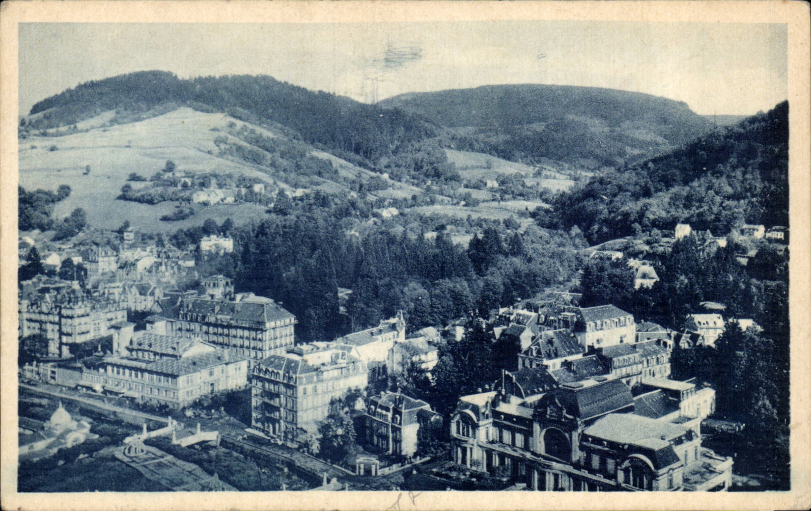 CPA Bourboule View and the casino